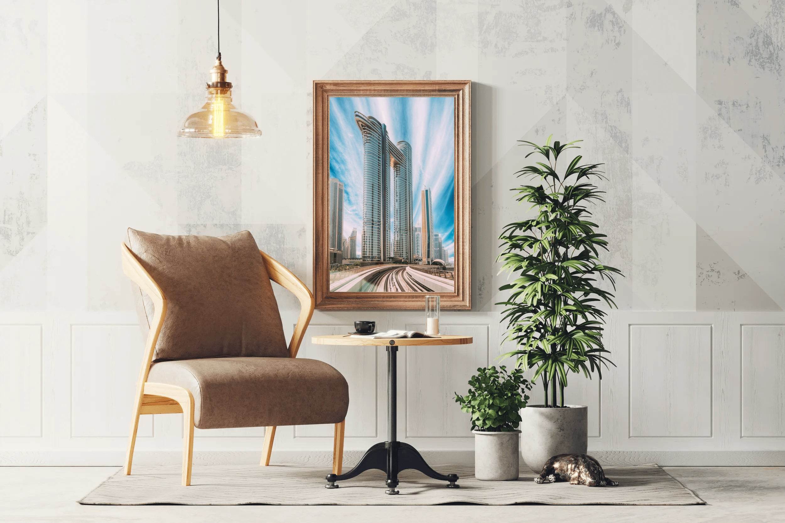 Marvels of Dubai Skyline Wall Art - beink online art store