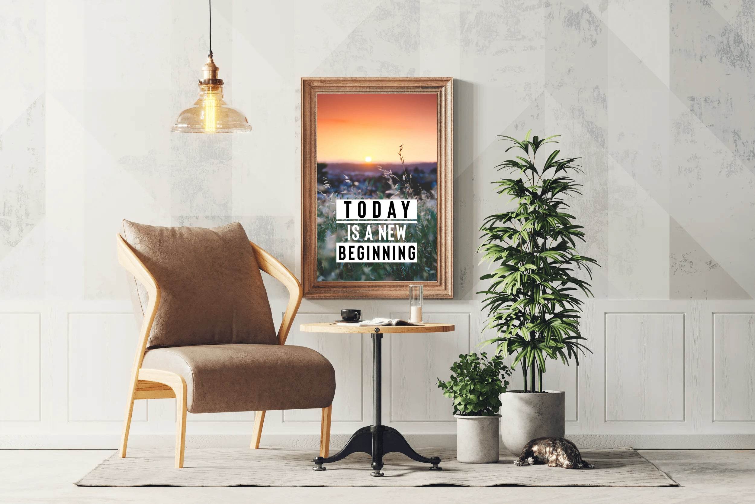 New Beginning Motivational Wall Art - beink online art store