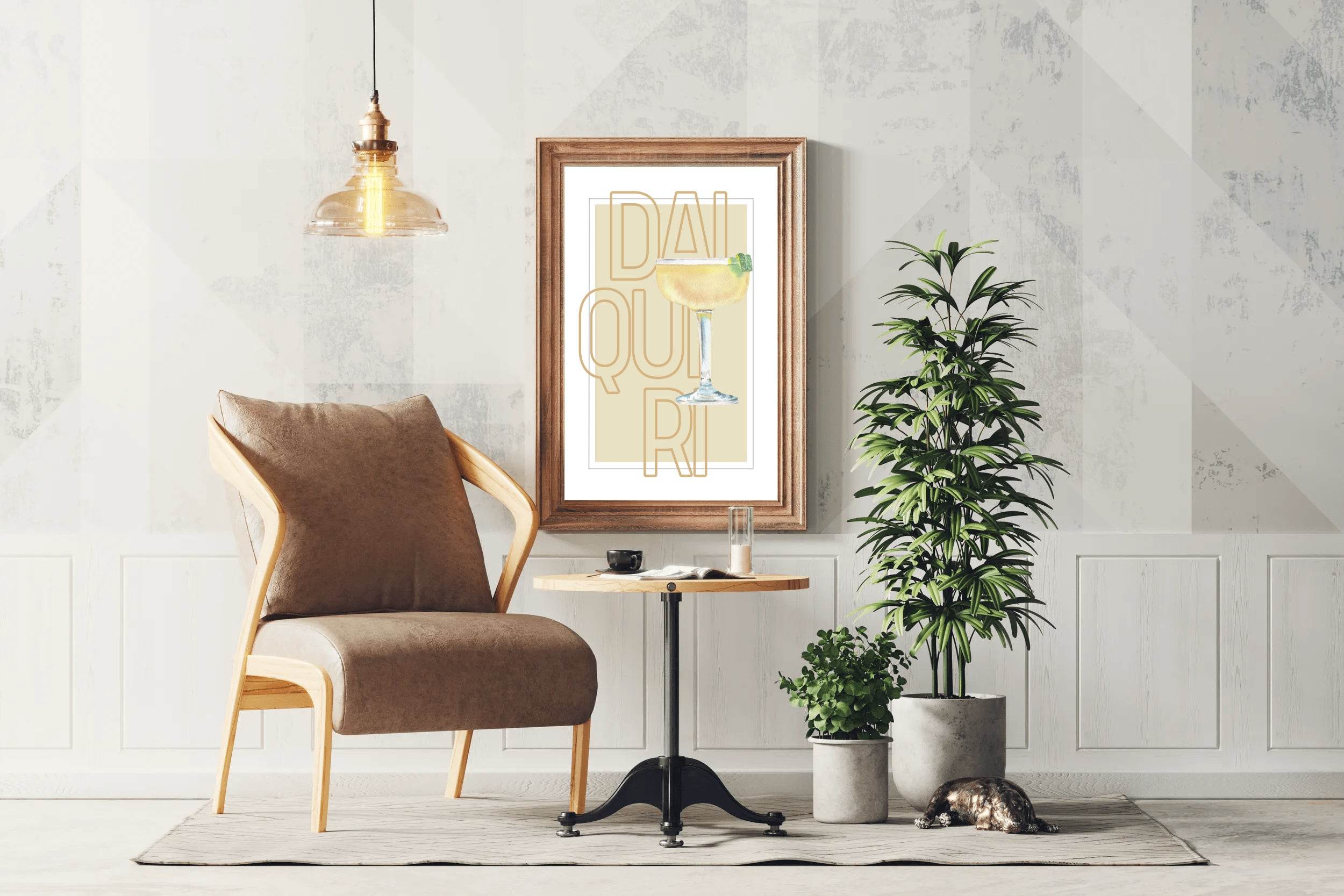 Daiquiri Cocktail Wall Art - beink online art store