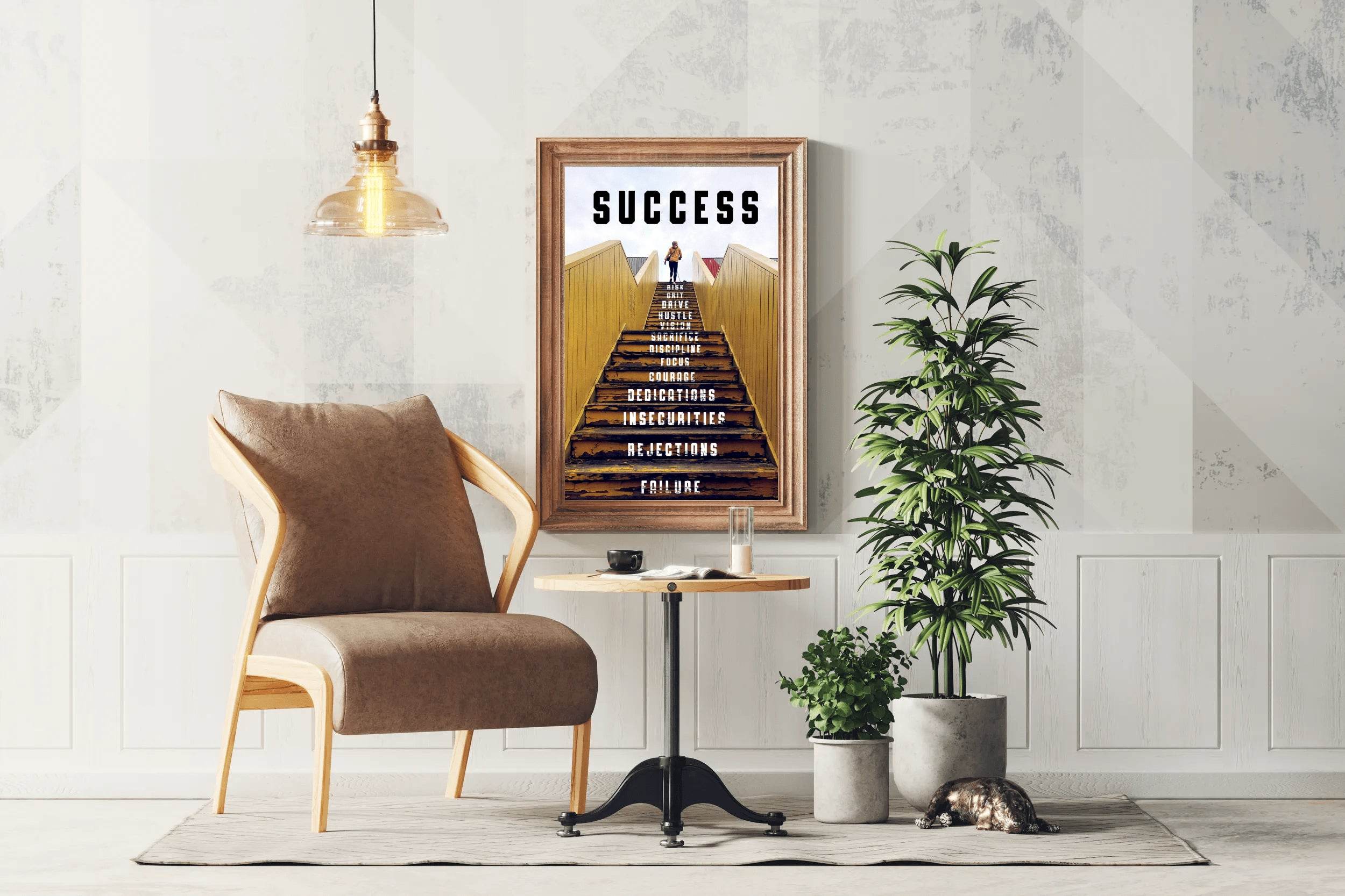 Journey To Success Motivational Wall Art - beink online art store