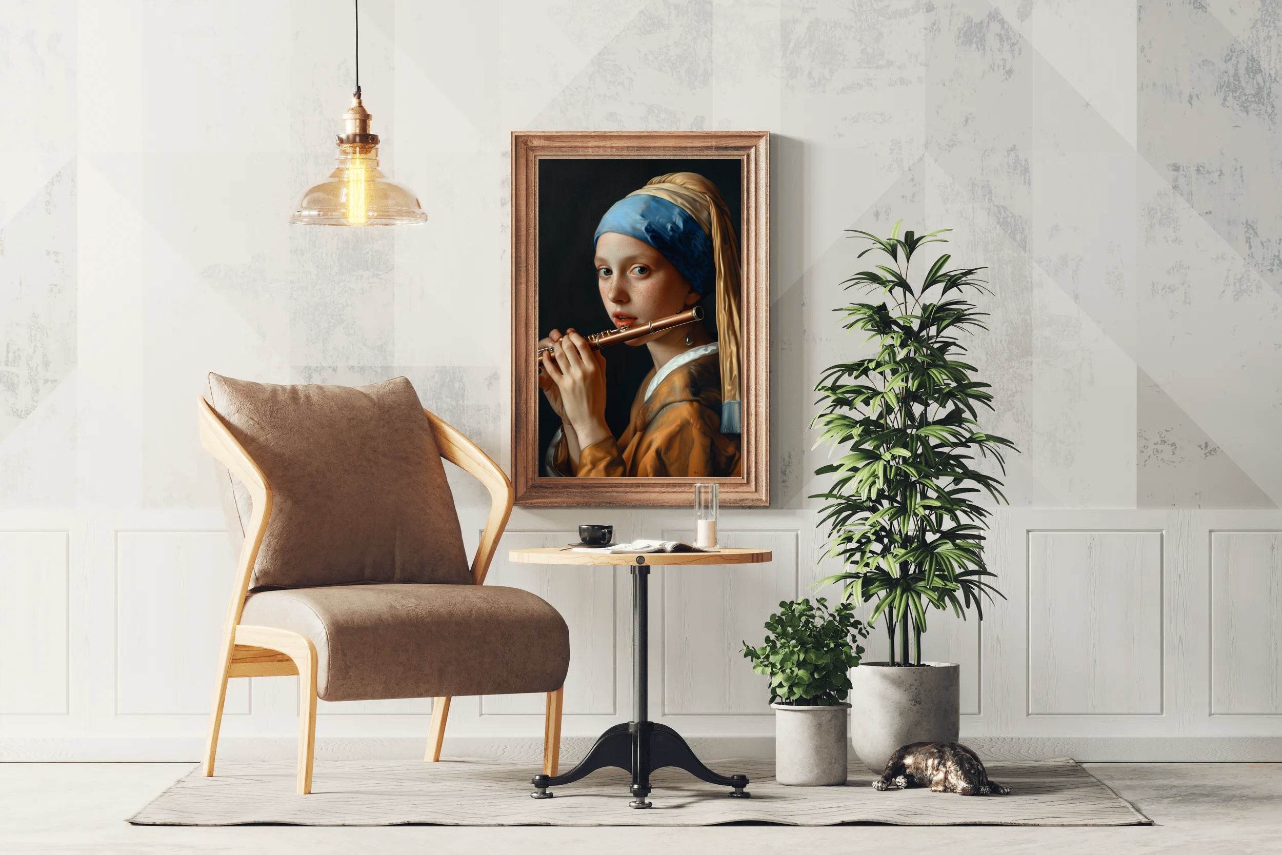Musician Girl Wall Art - beink online art store
