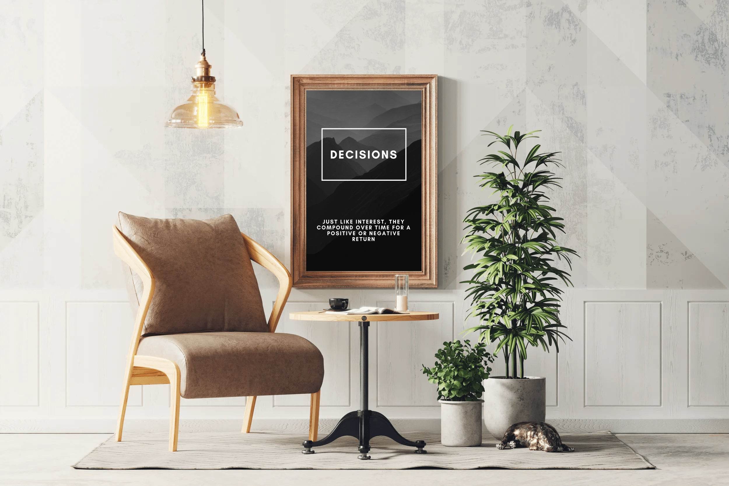 Decision Inspirational Wall Art - beink online art store