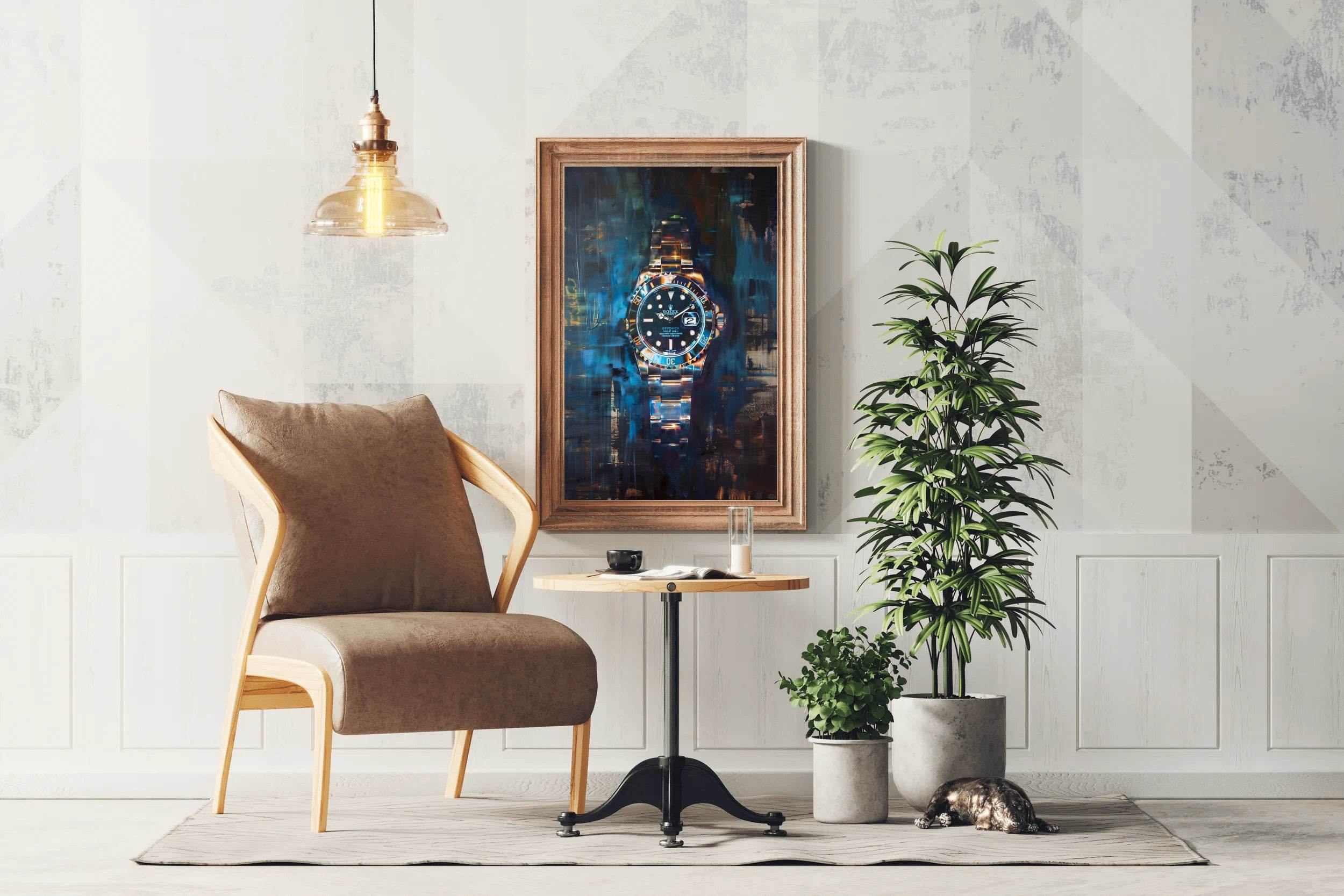 Rolex Submariner Watch Wall Art - beink online art store