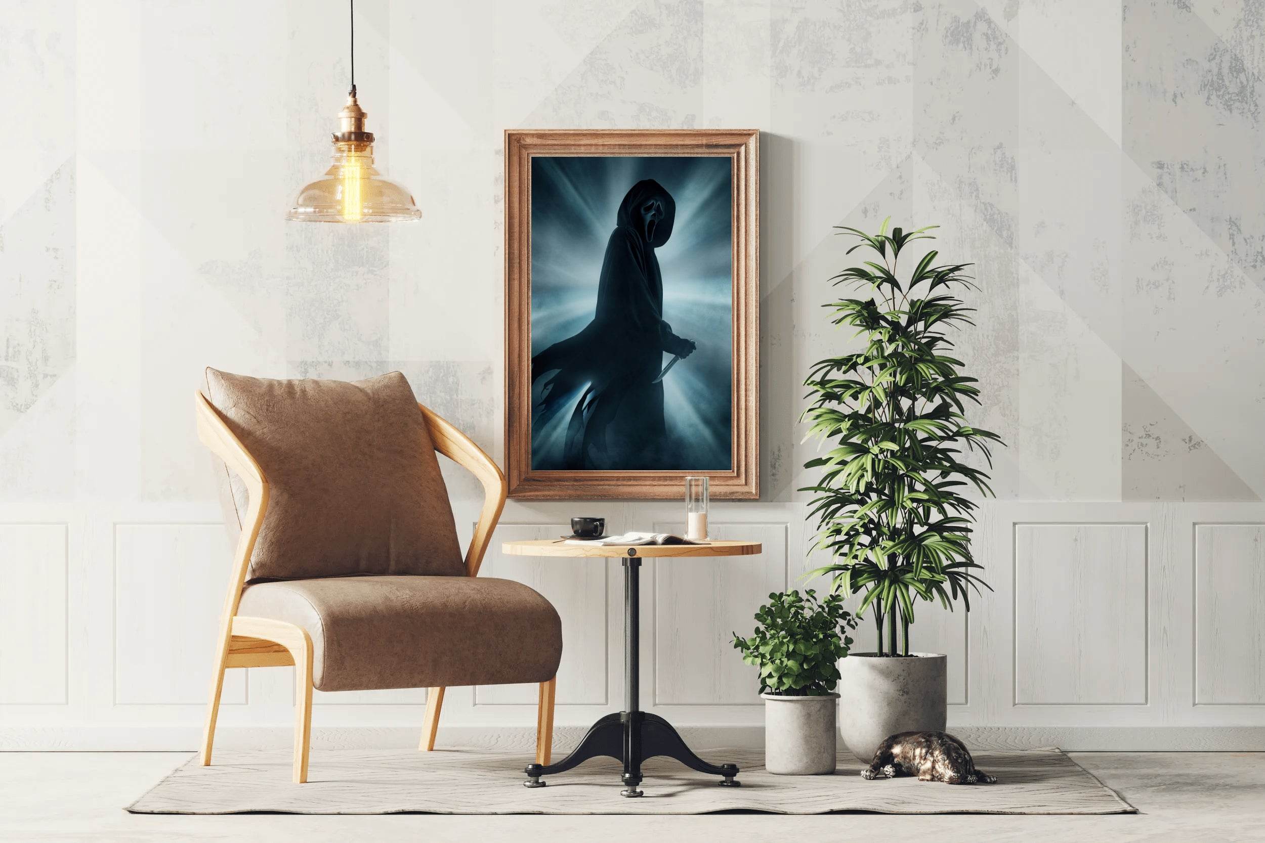 Ghost Face Scream Character Wall Art - beink online art store
