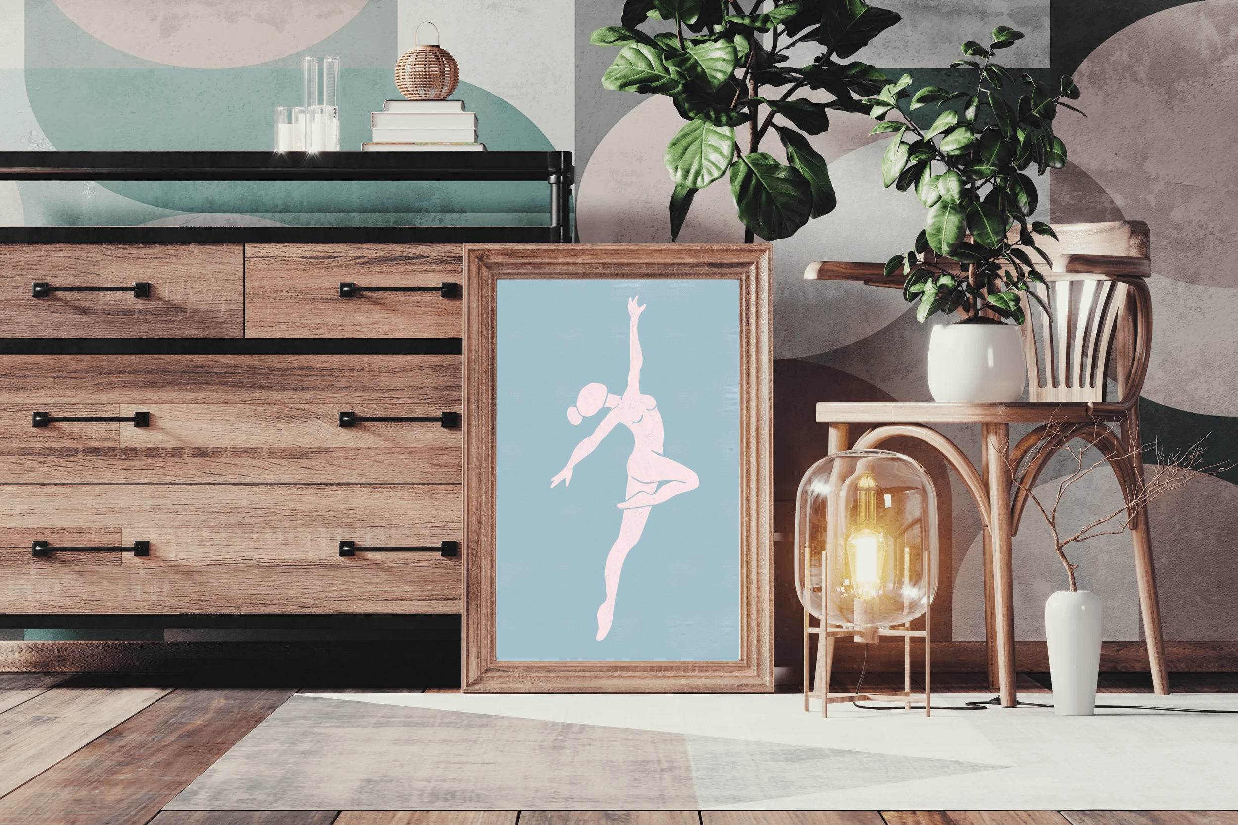 Women's Classical Dance Wall Art - beink online art store