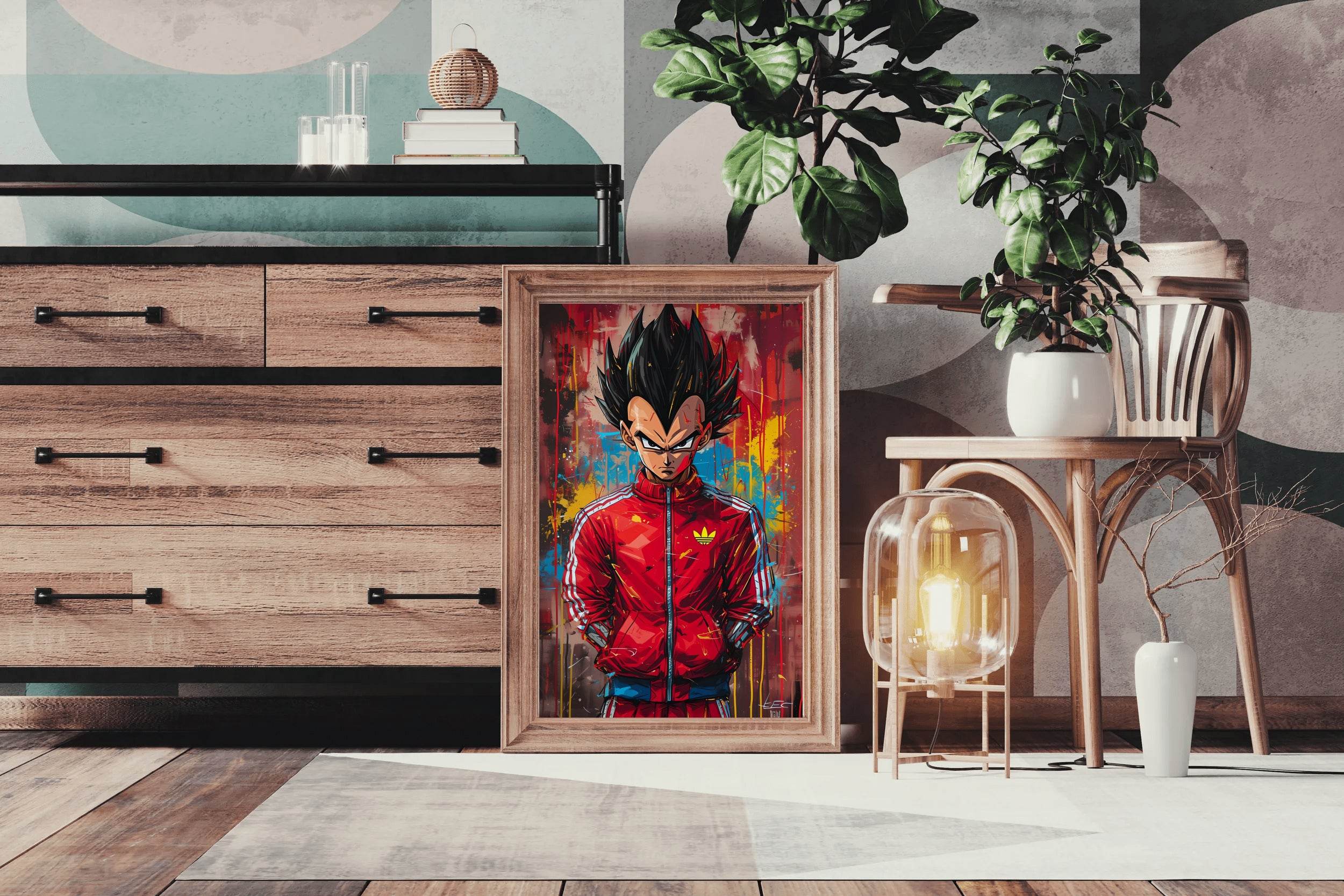 Anime Goku Wall Art - beink online art store