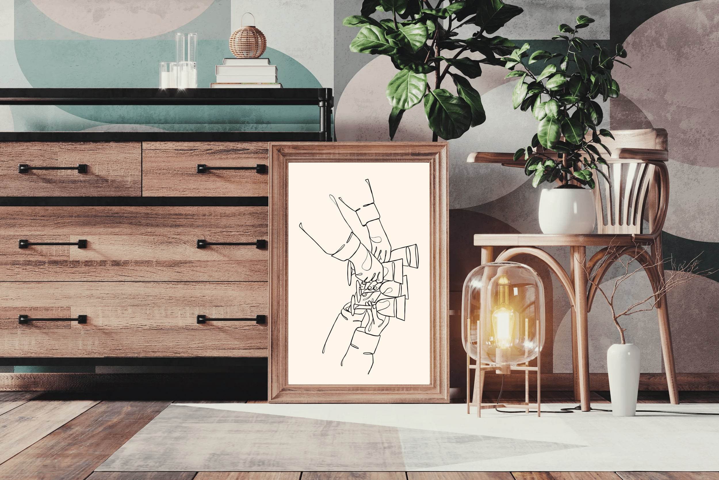Drinking Party Wall Art - beink online art store
