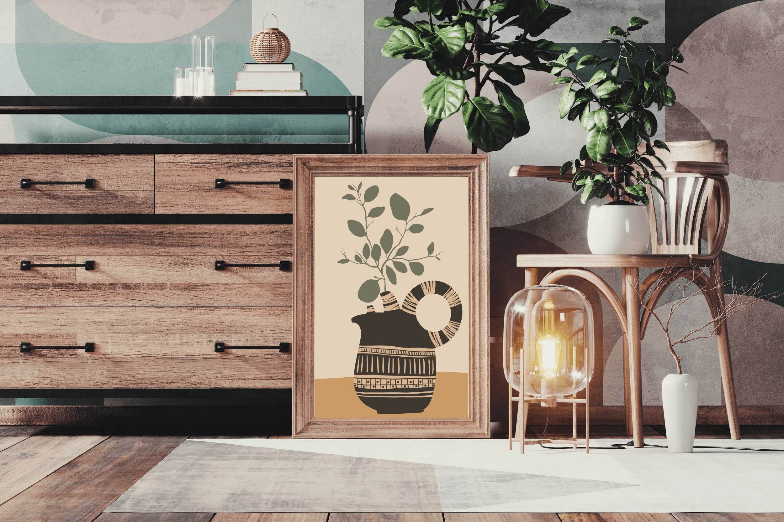 Greek Vase Wall Art - beink online art store