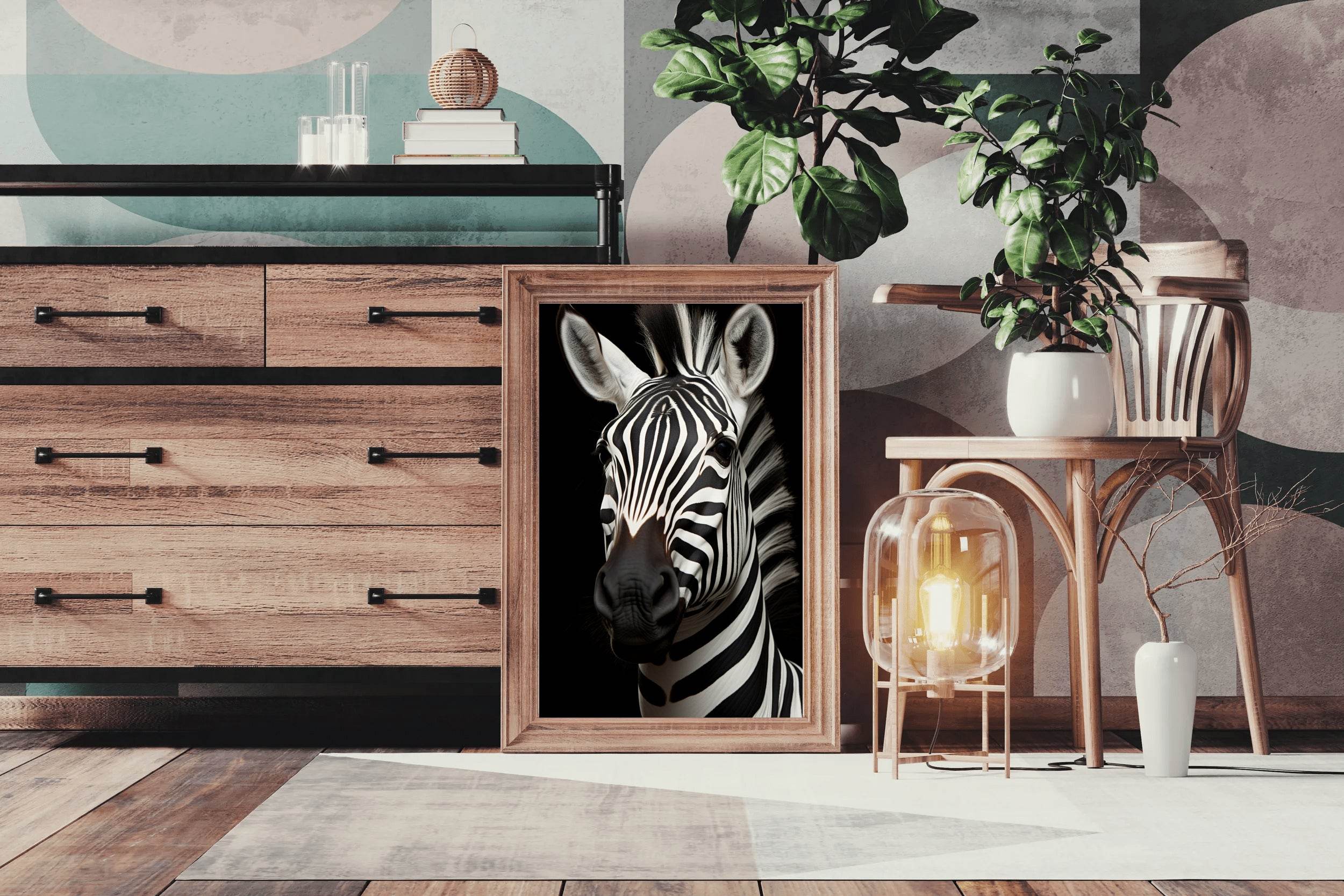 Zebra Animal Wall Art - beink online art store