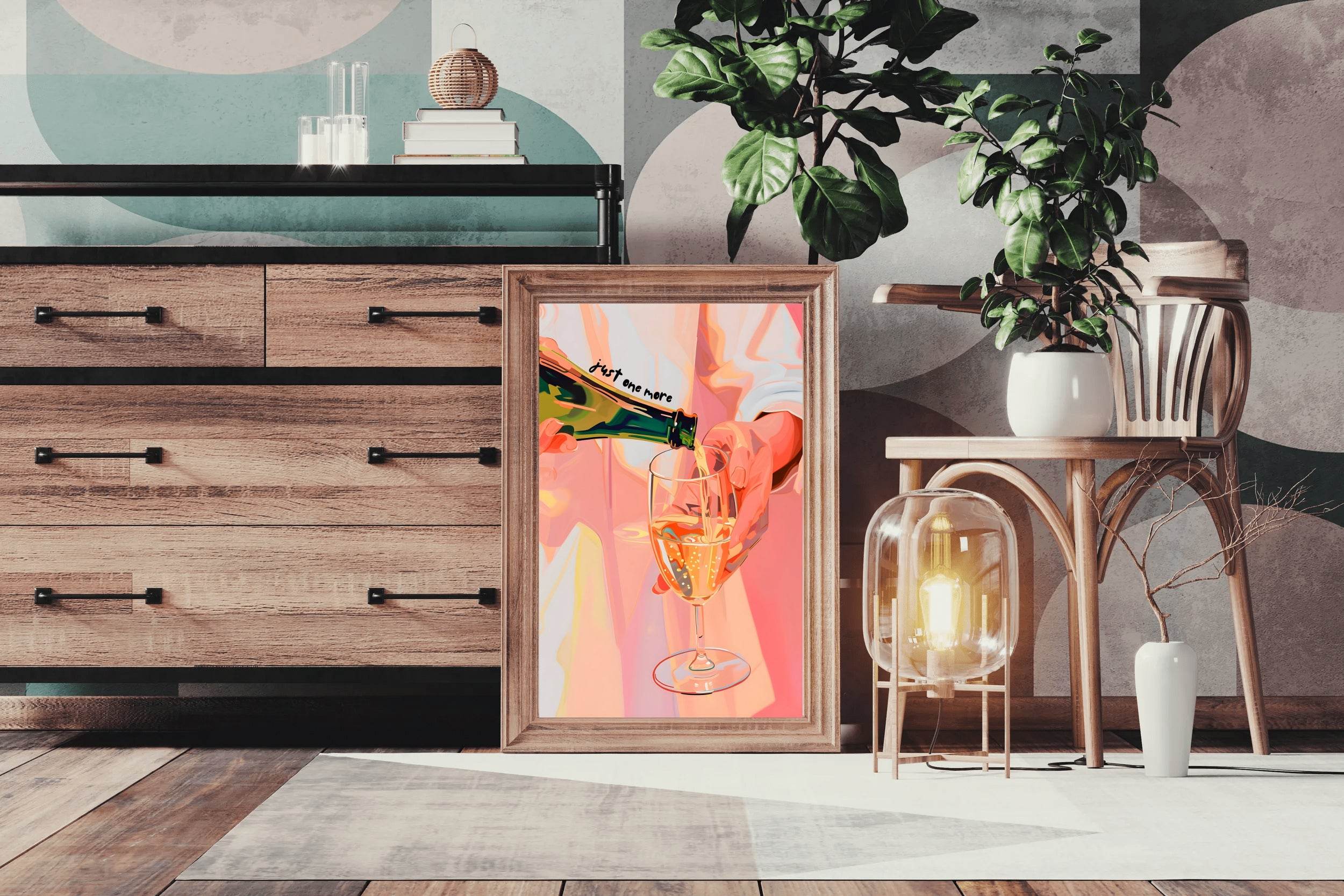 Espresso Cocktail Serving Wall Art - beink online art store
