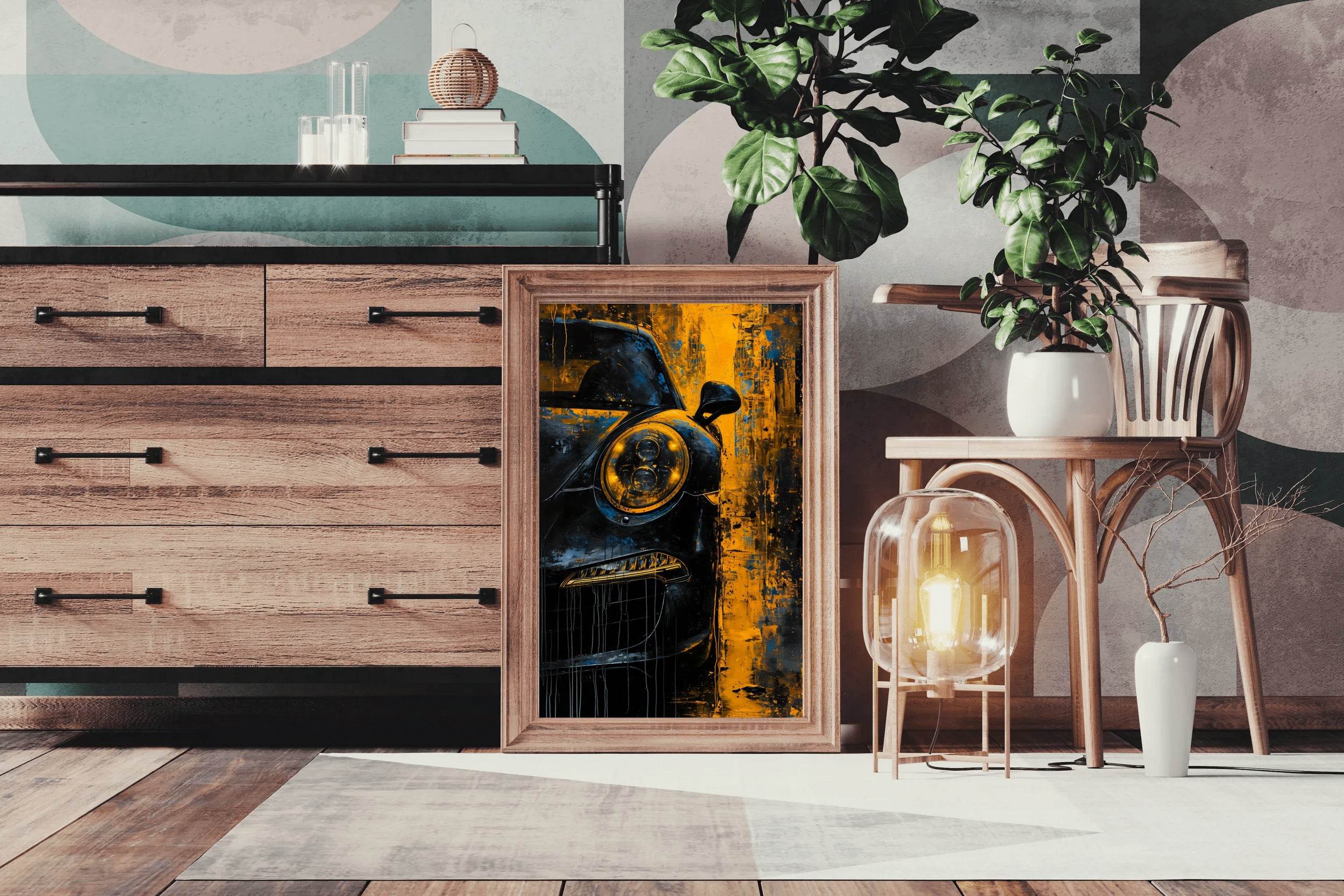 Porsche 911 Turbo GT Canvas Wall Art - beink online art store