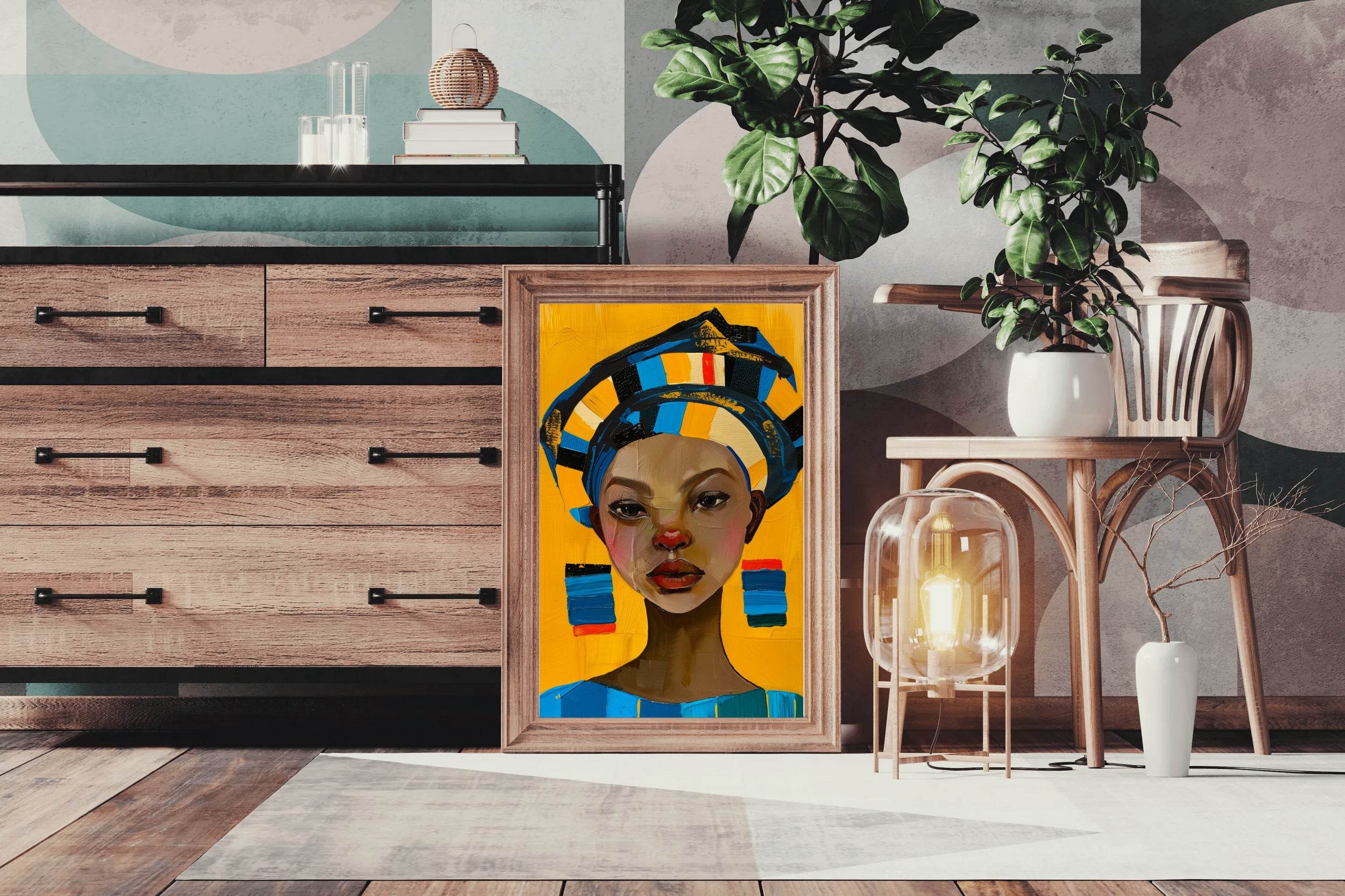 Face Collage Wall Art - beink online art store