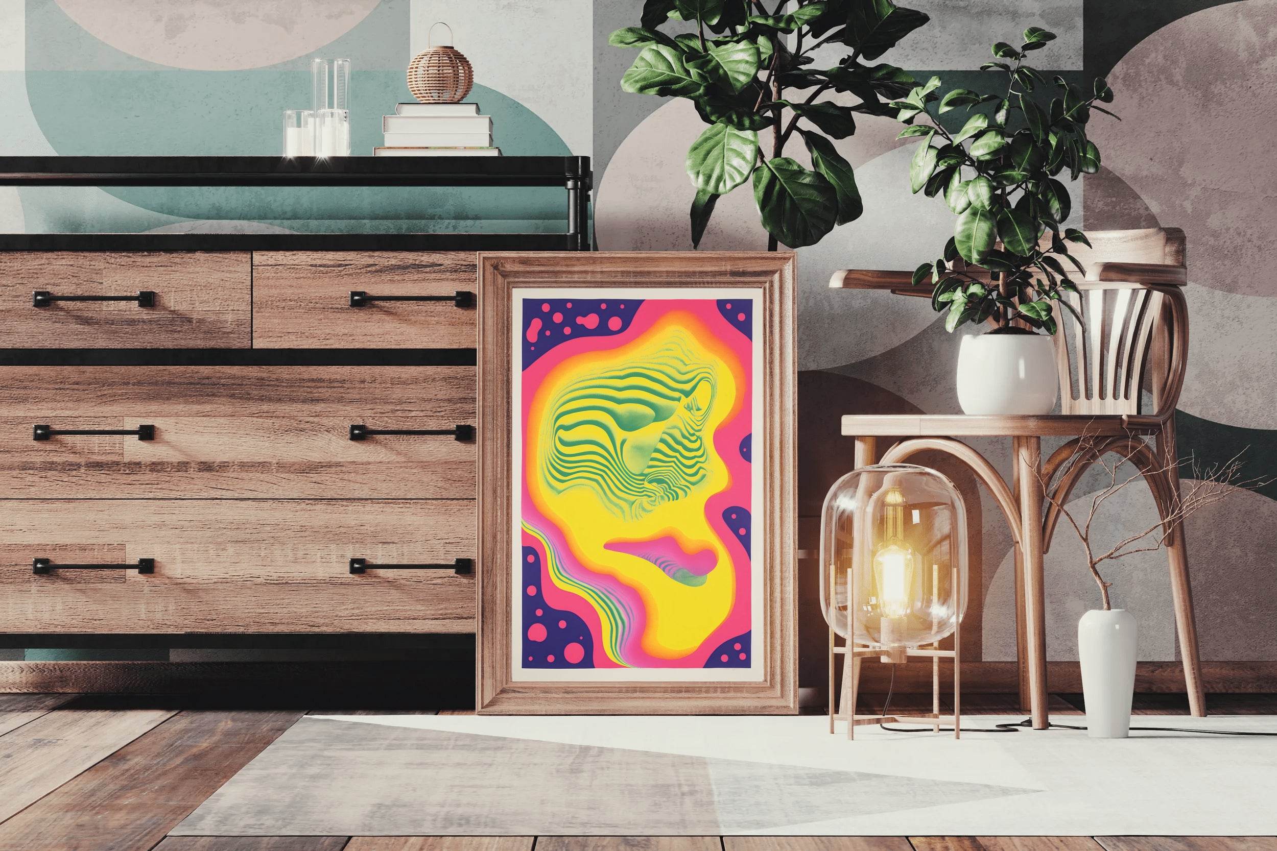 Psychedelic Painting Wall Art - beink online art store