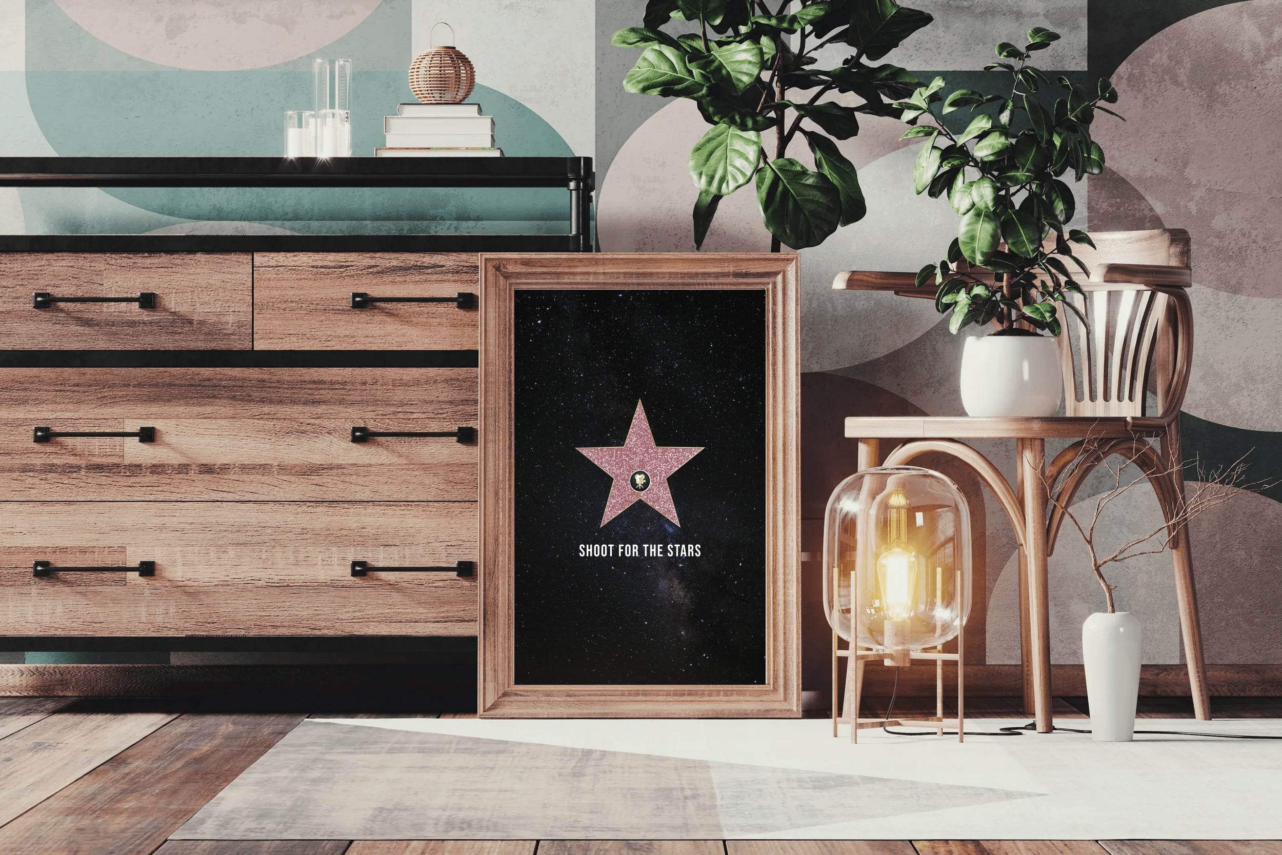 Hollywood Walk of Fame Star Los Angeles Wall Art - beink online art store