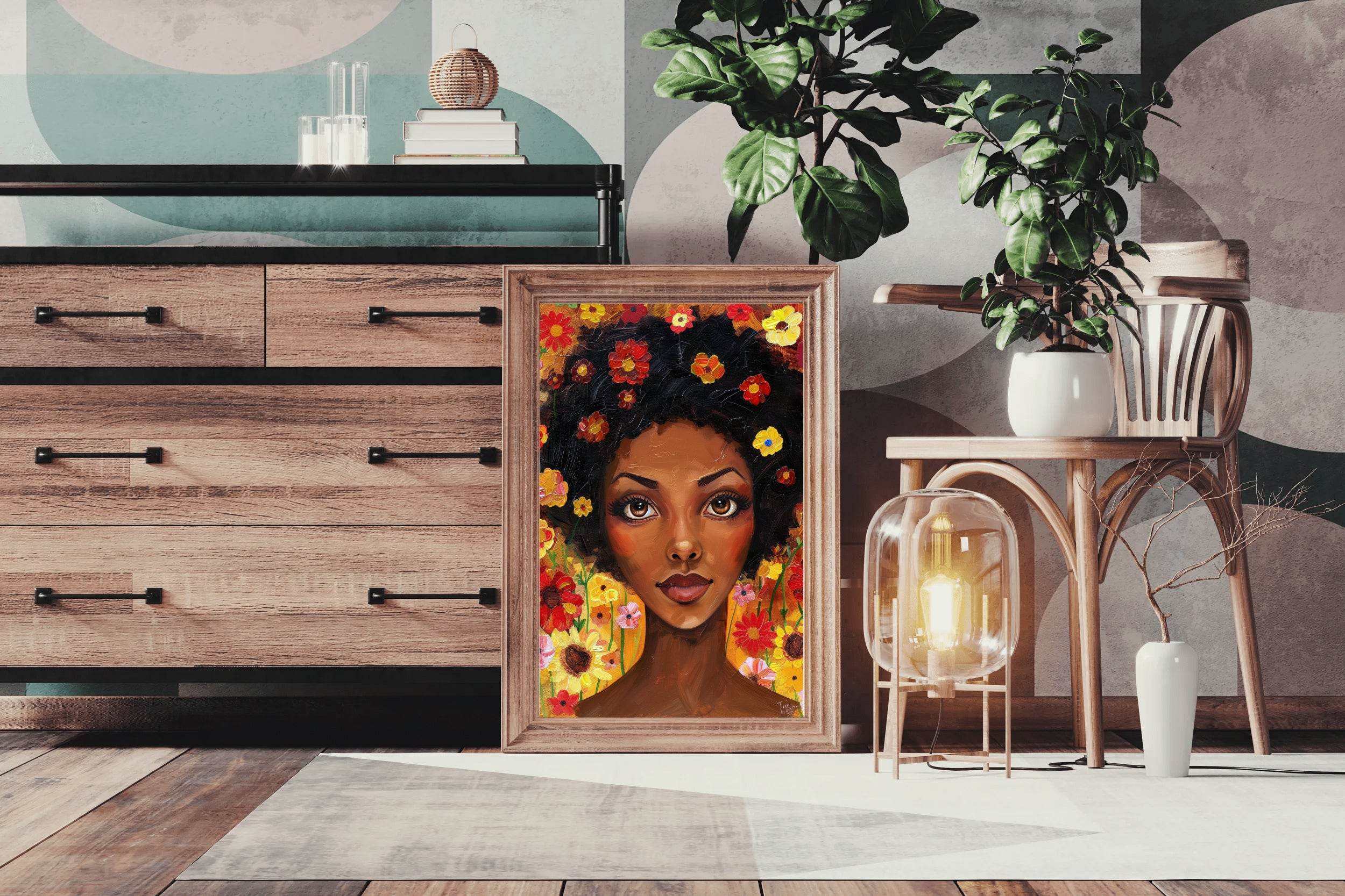 Angel Women Wall Art - beink online art store