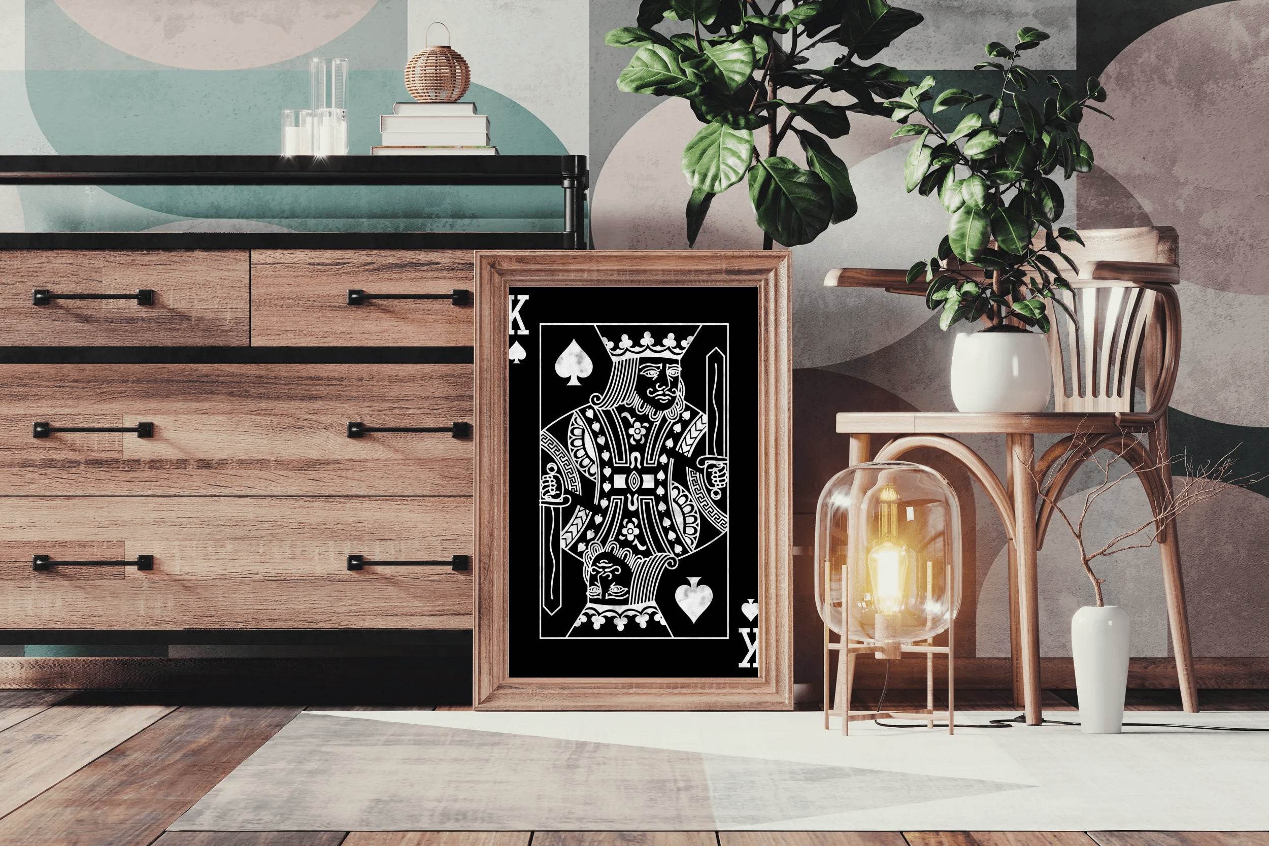 King of Spades Wall Art - beink online art store