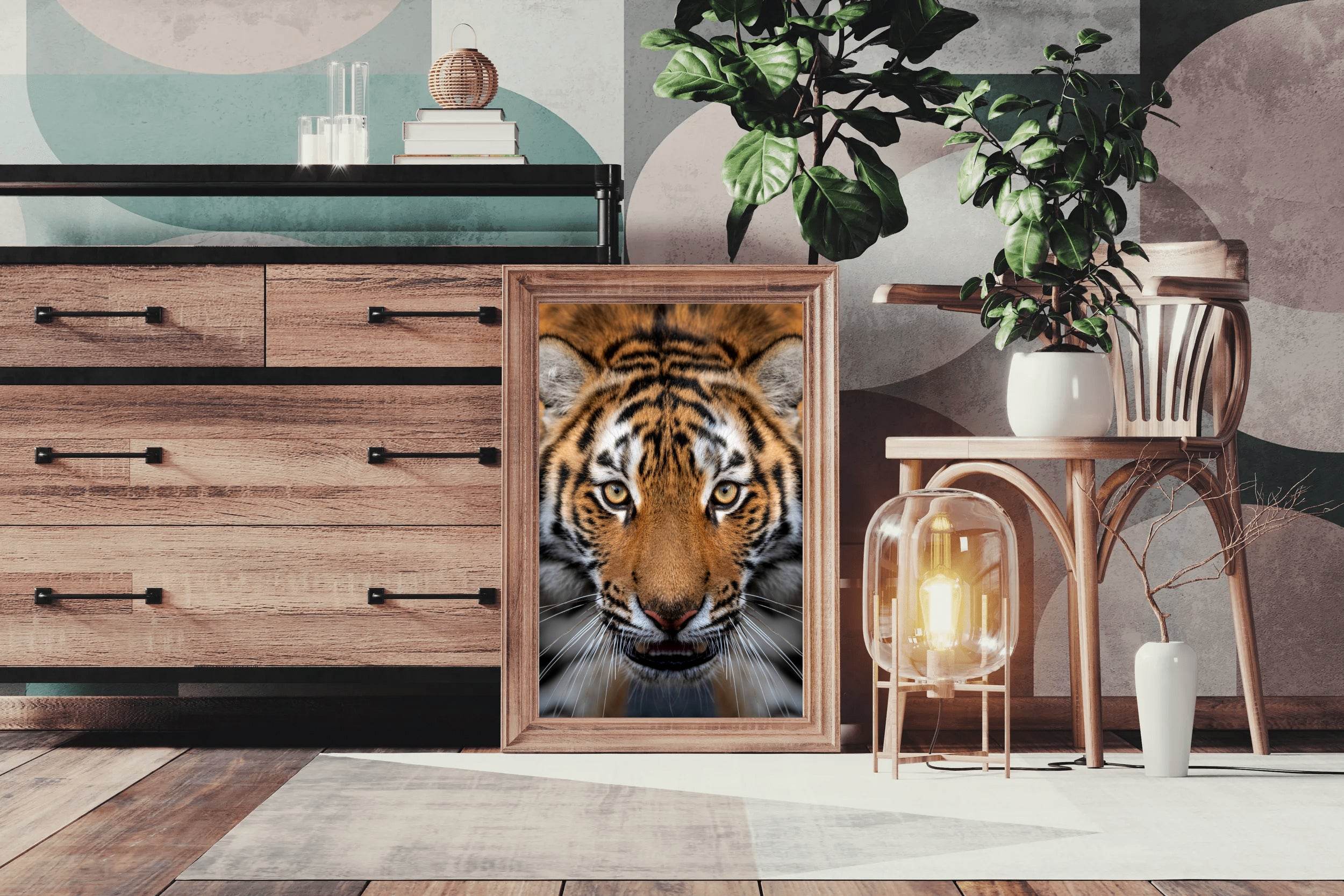 Siberian Tiger Animal Wall Art - beink online art store