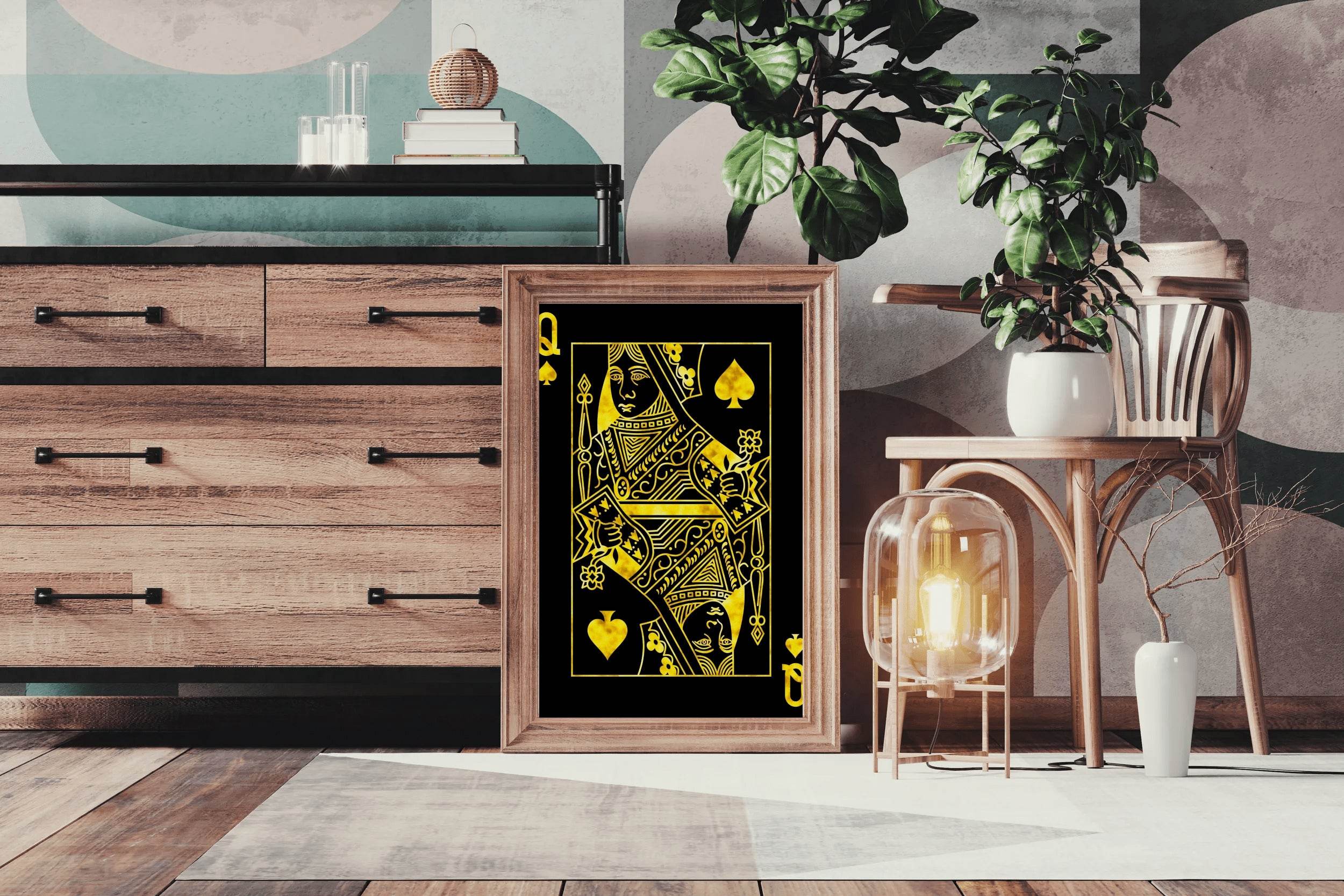Queen of Spade Wall Art - beink online art store
