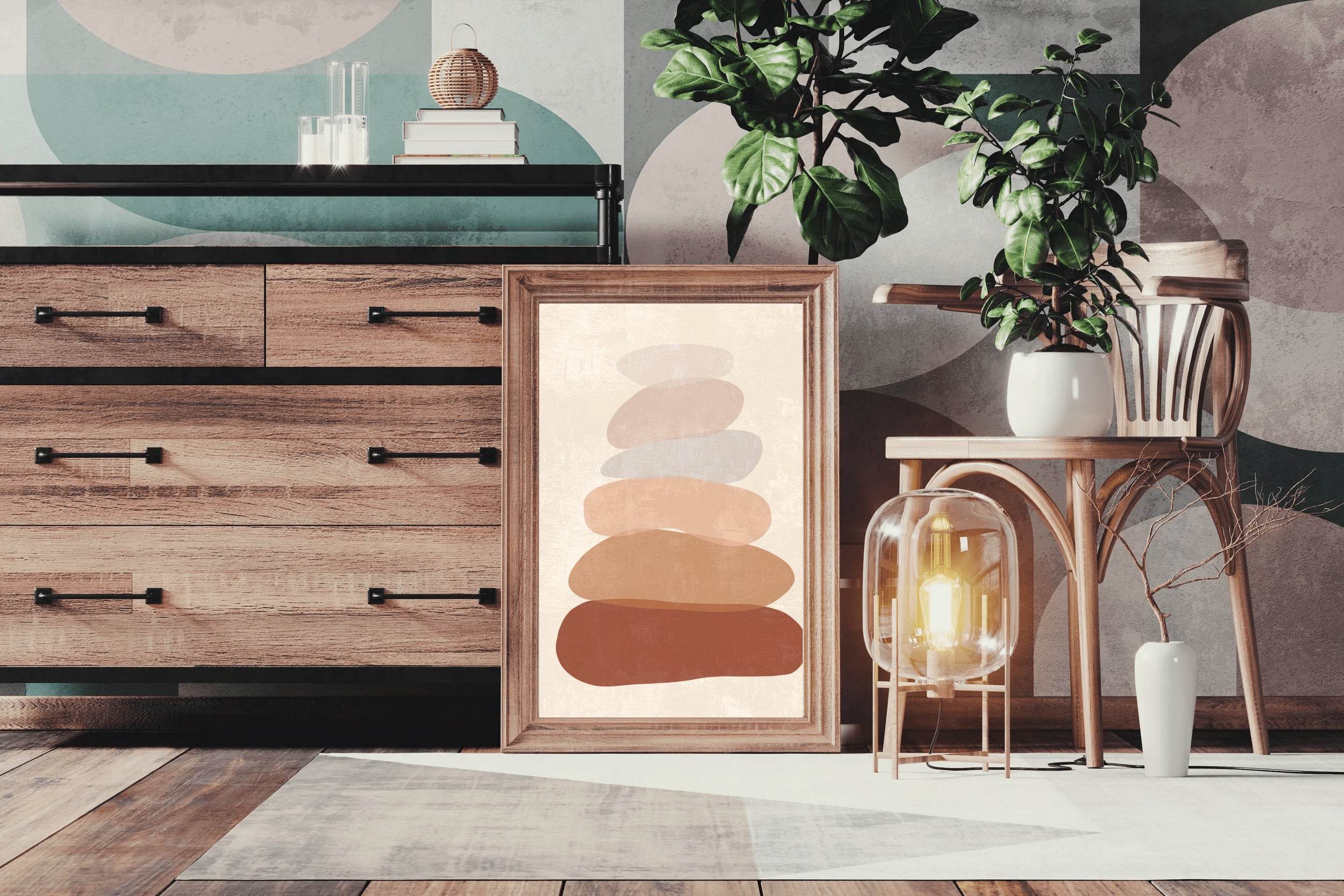 Balance of Stones Wall Art - beink online art store