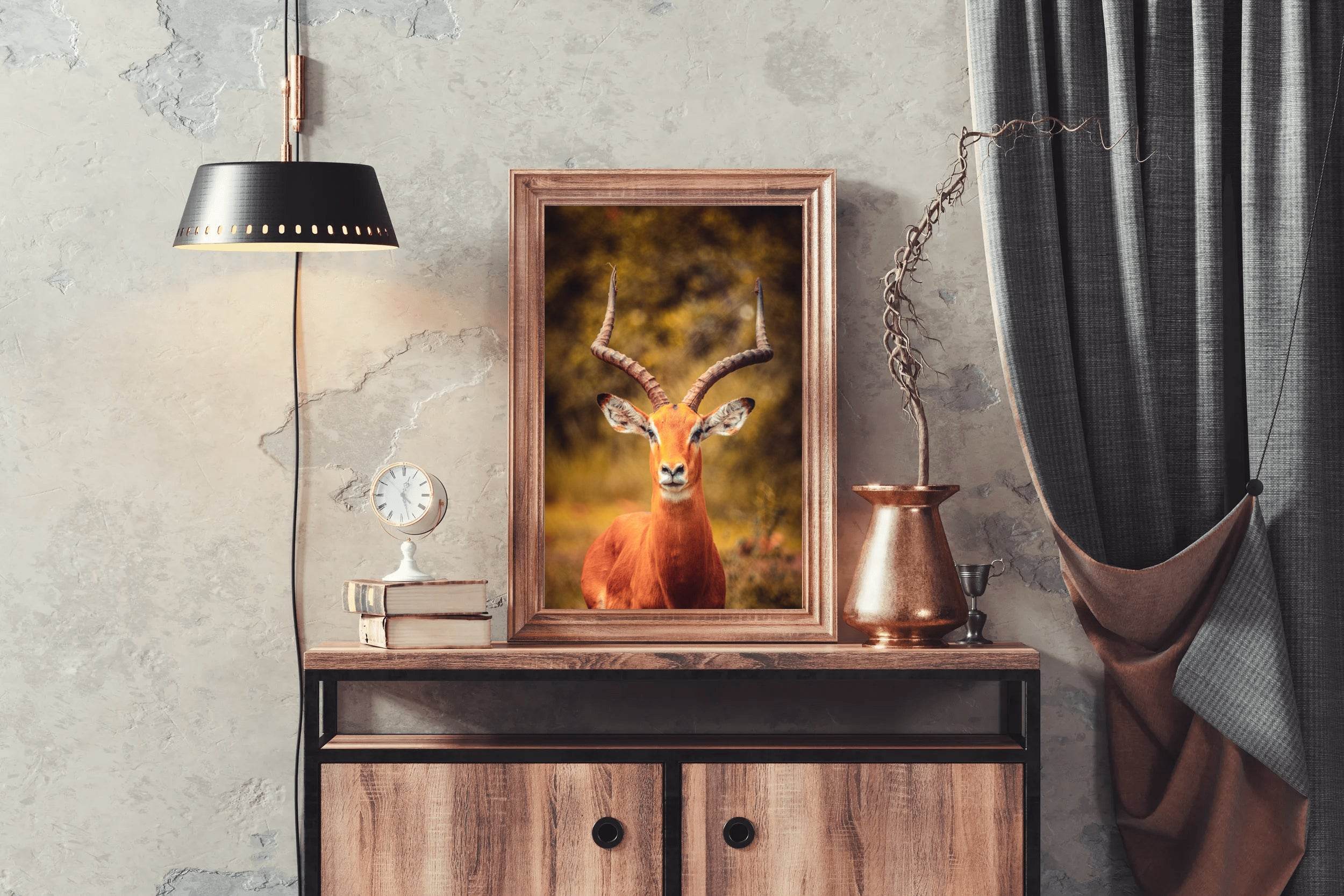 Impala Animal Wall Art - beink online art store
