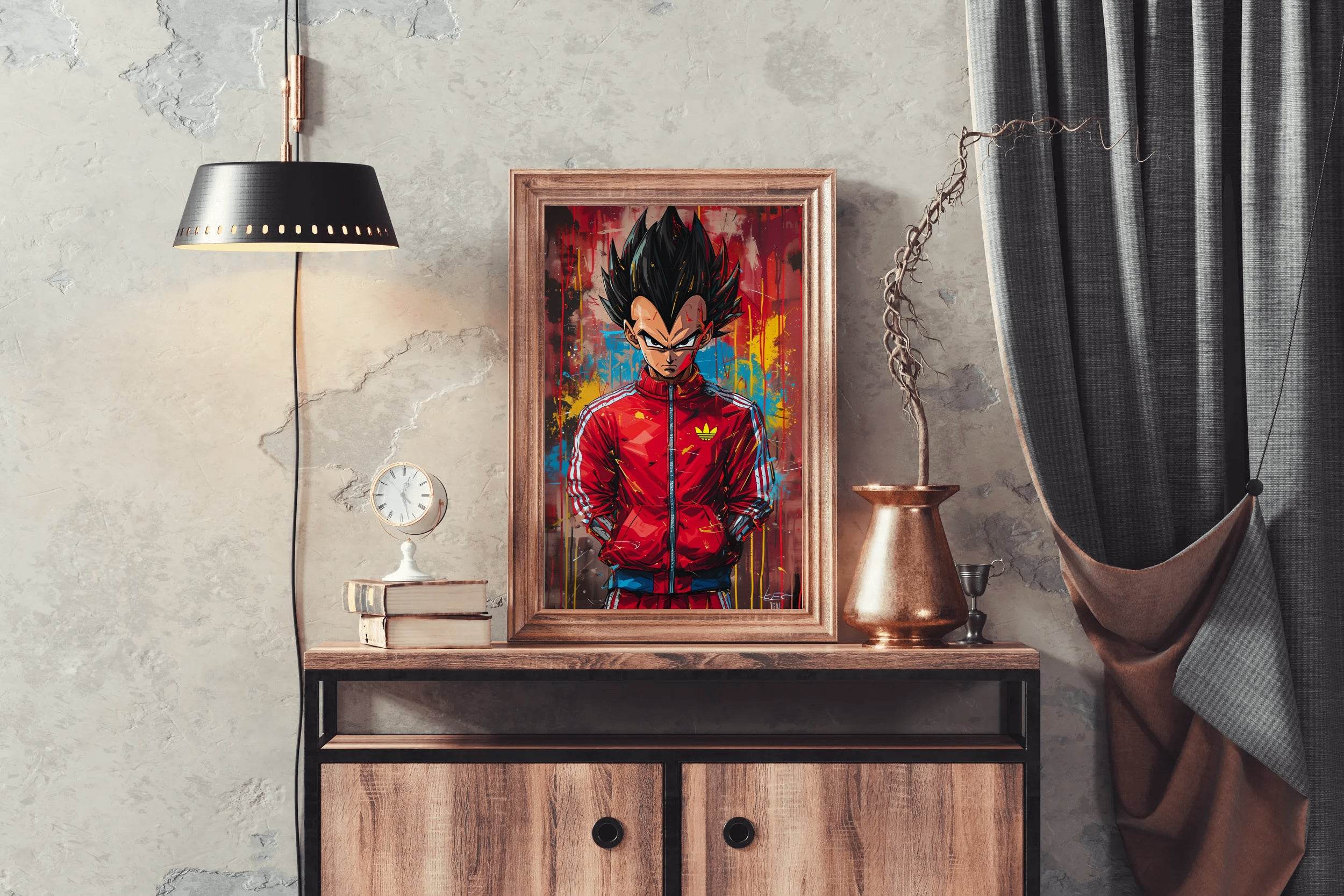 Anime Goku Wall Art - beink online art store
