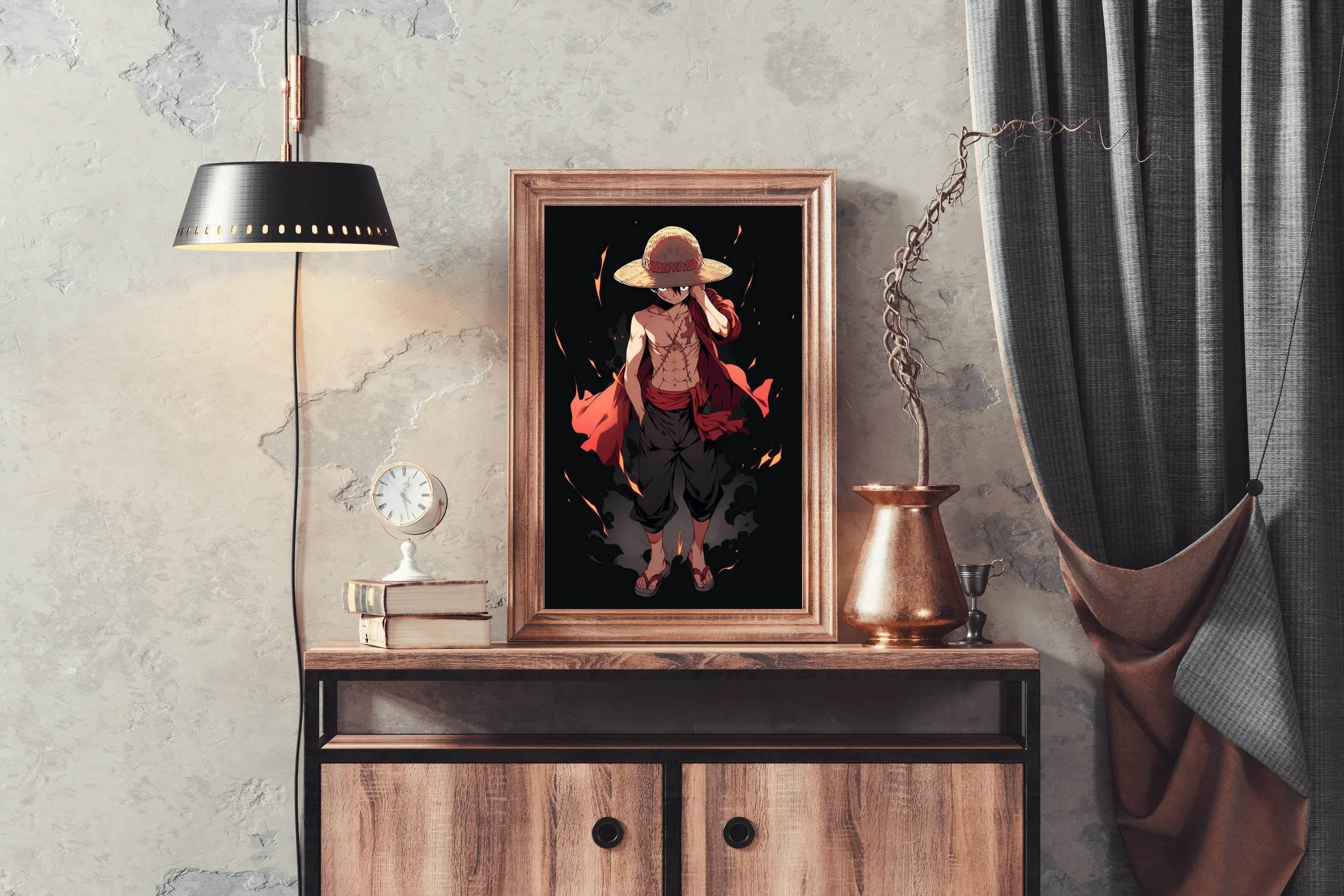 Monkey D. Luffy Anime Wall Art - beink online art store