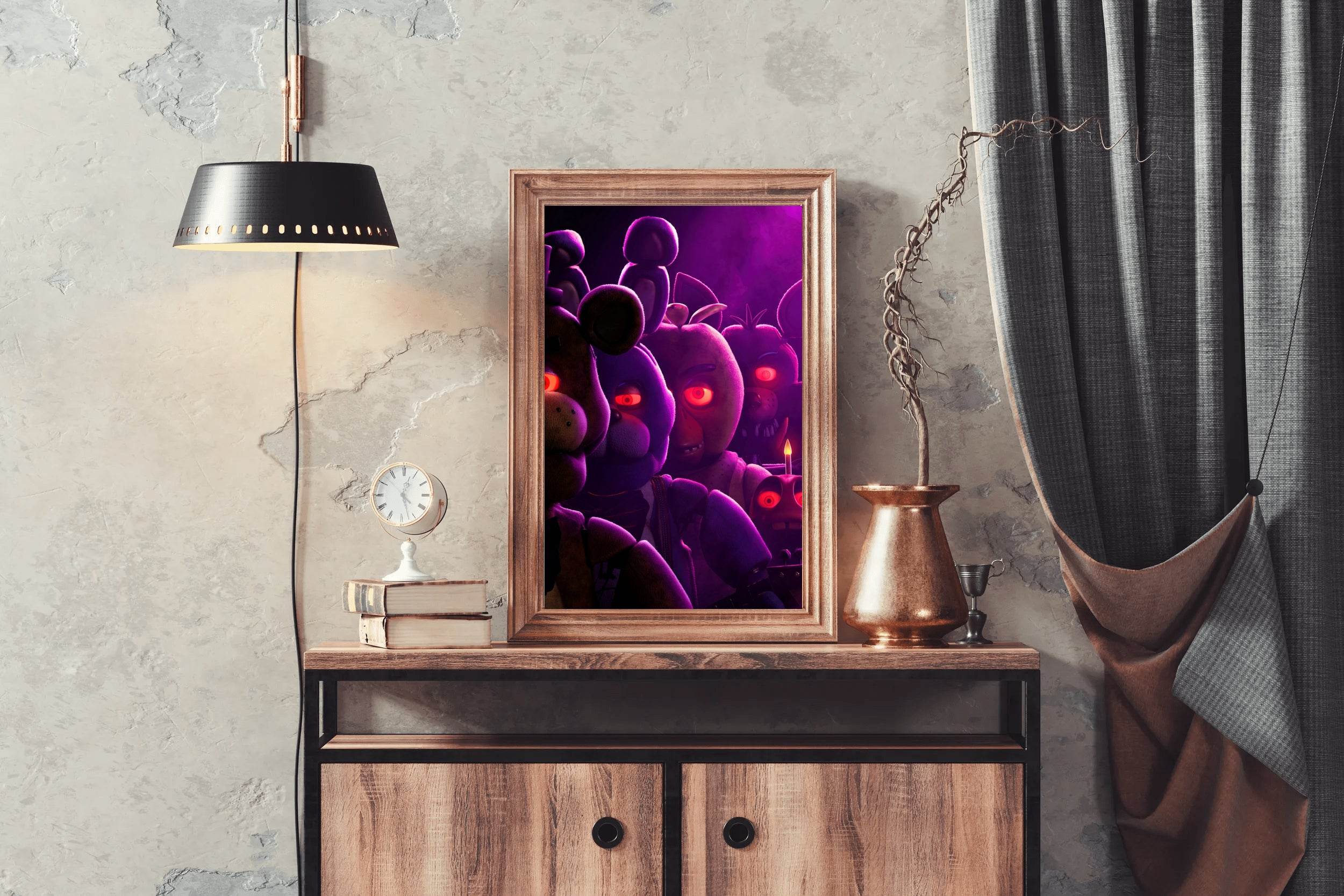 Five Nights at Freddy's Bear Wall Art - beink online art store