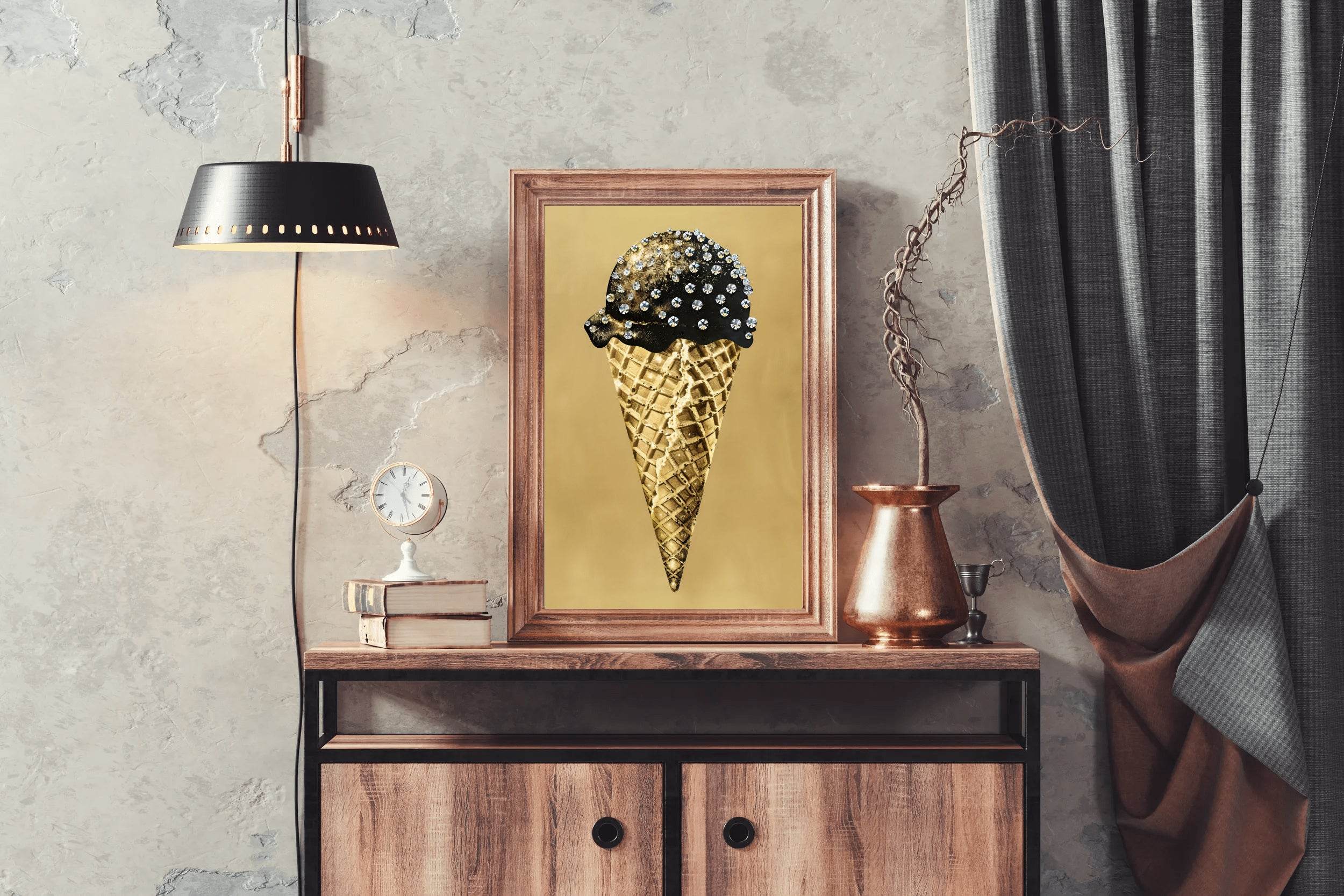 A Diamond Cone Wall Art - beink online art store