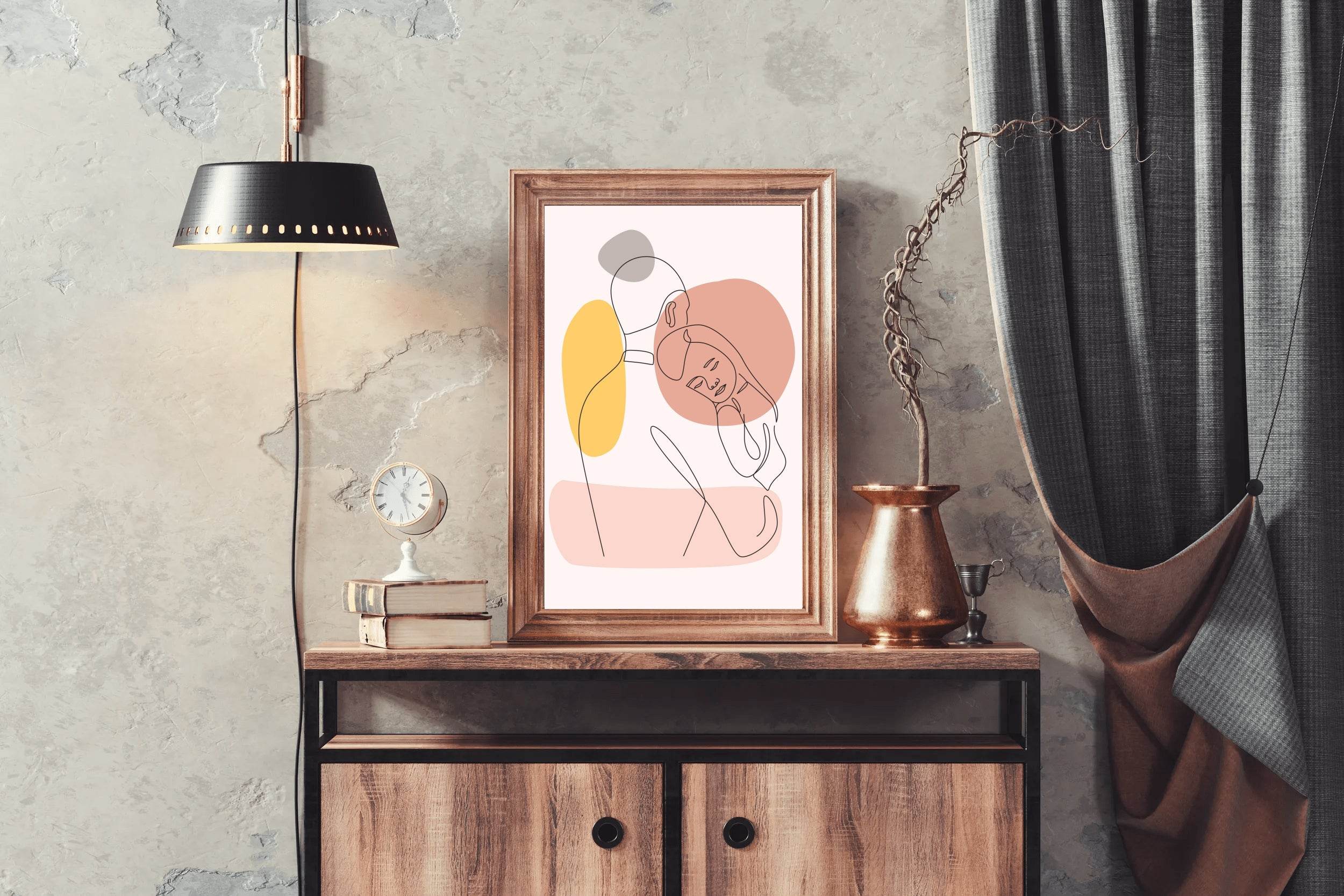 In Each Other's Arms Wall Art - beink online art store