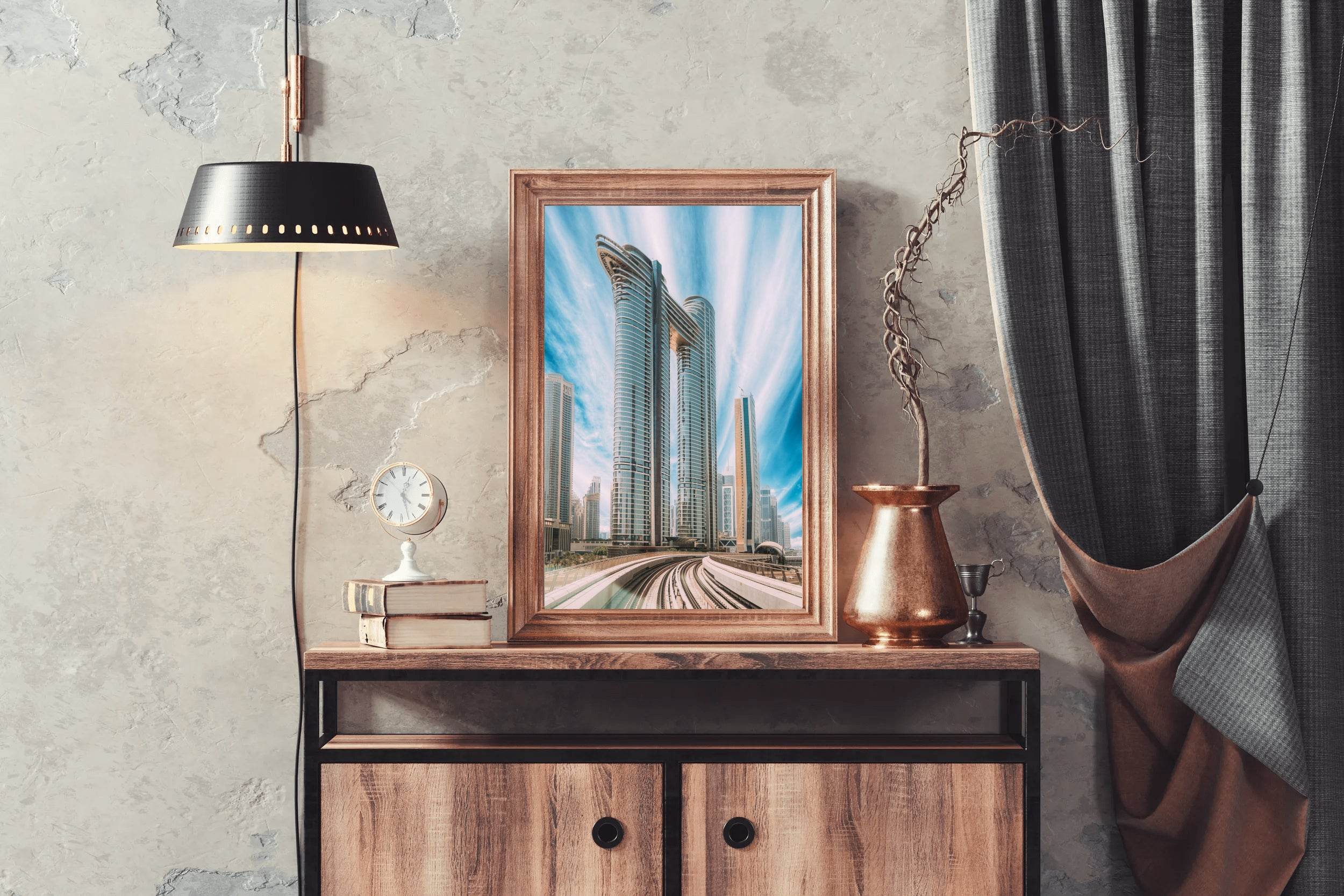 Marvels of Dubai Skyline Wall Art - beink online art store