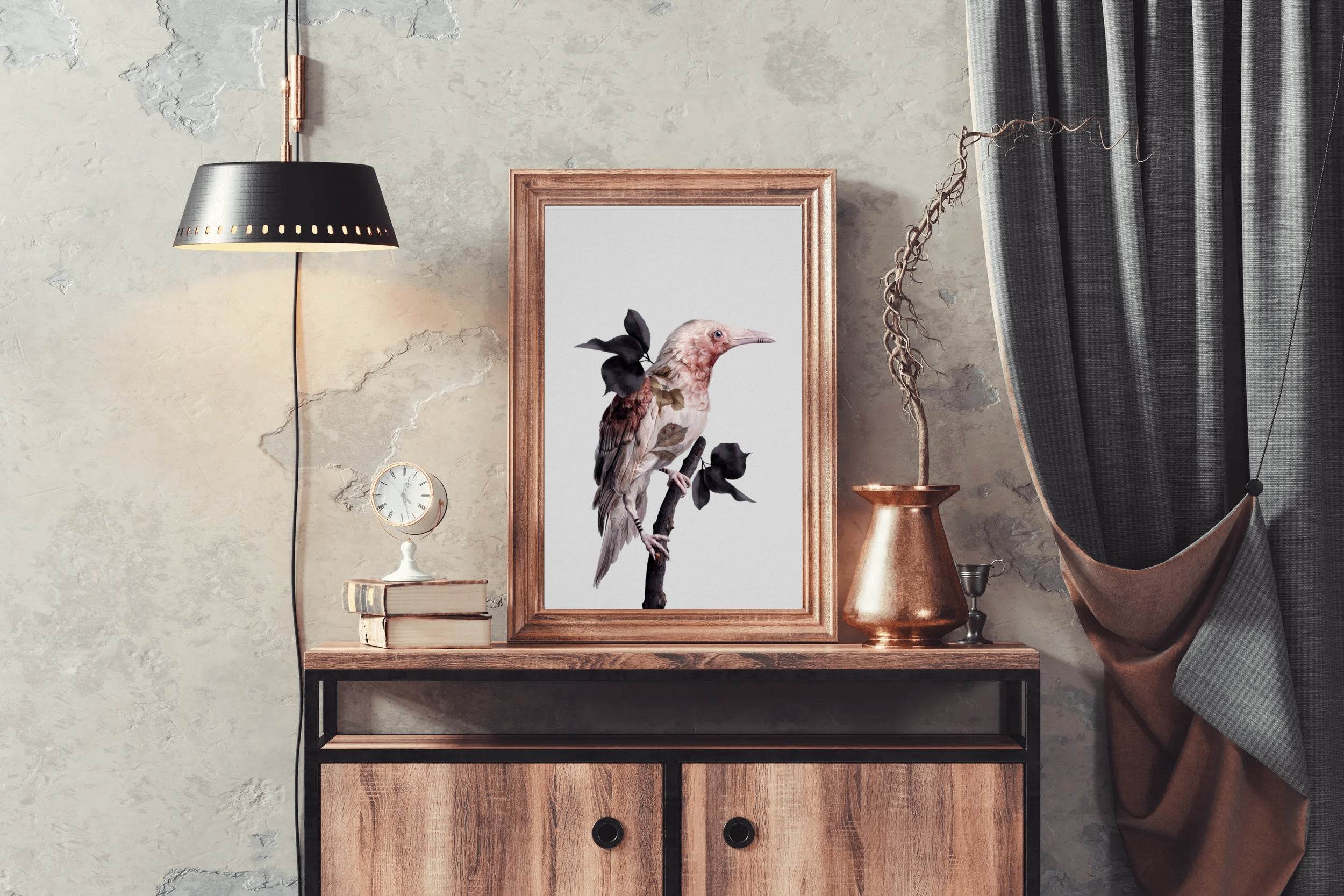 Hummingbird Digital Wall Art - beink online art store