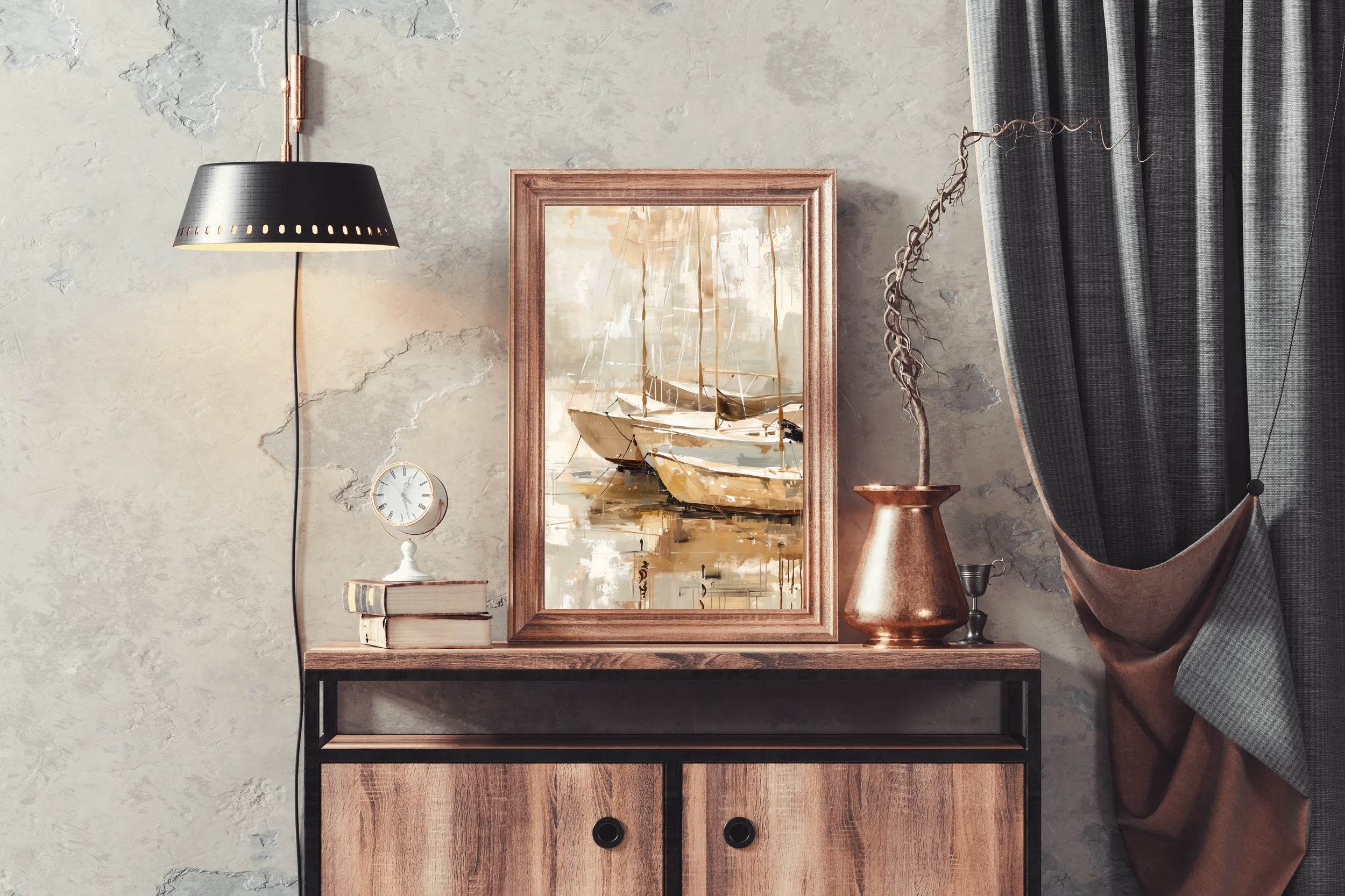 Painting A Sailboat Wall Art - beink online art store