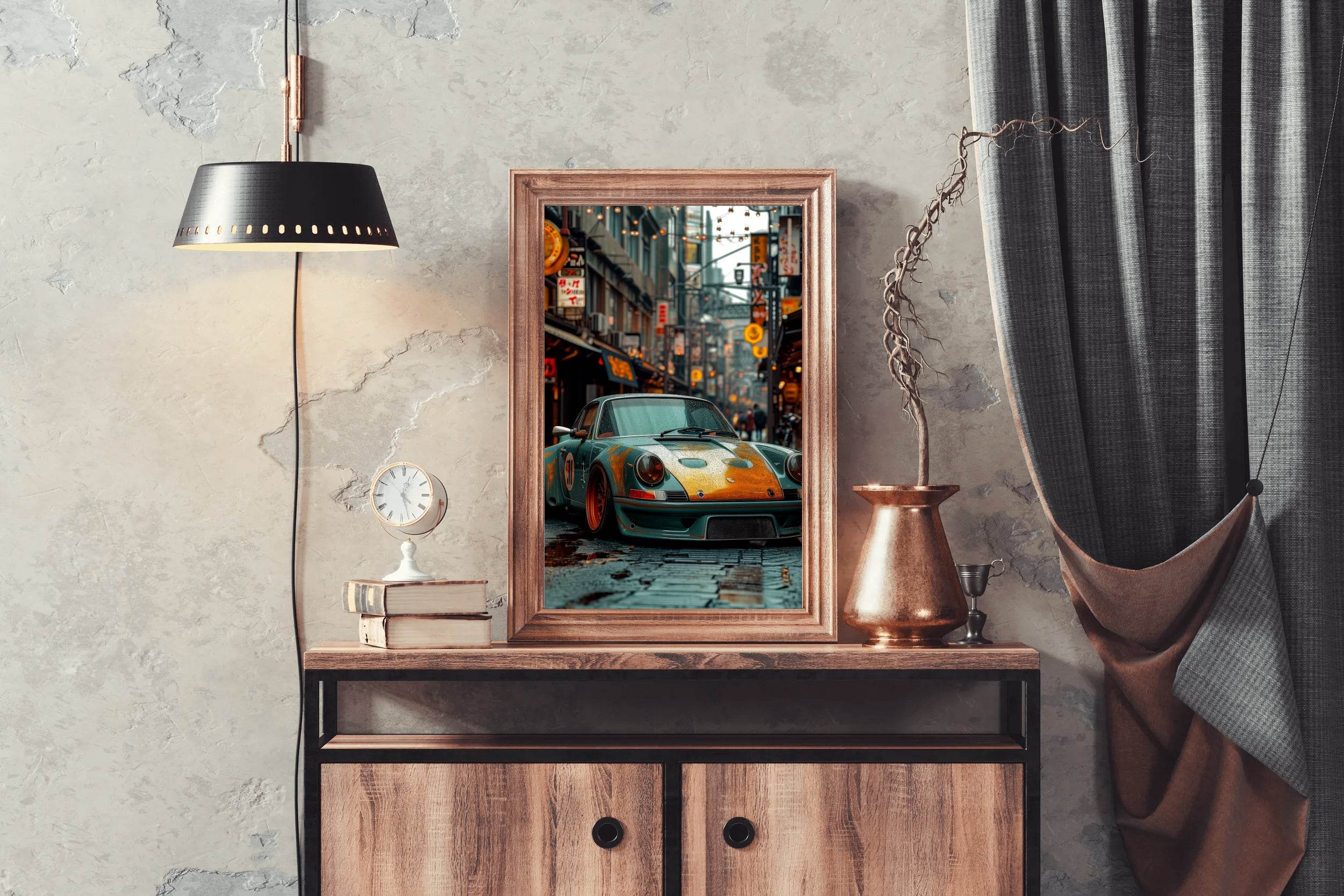 Porsche RSR Turbo Wall Art - beink online art store