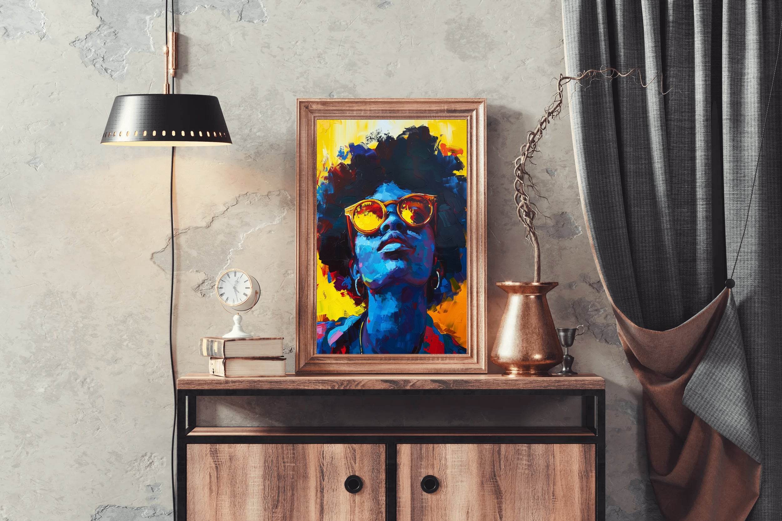 Fashion Woman Wall Art - beink online art store