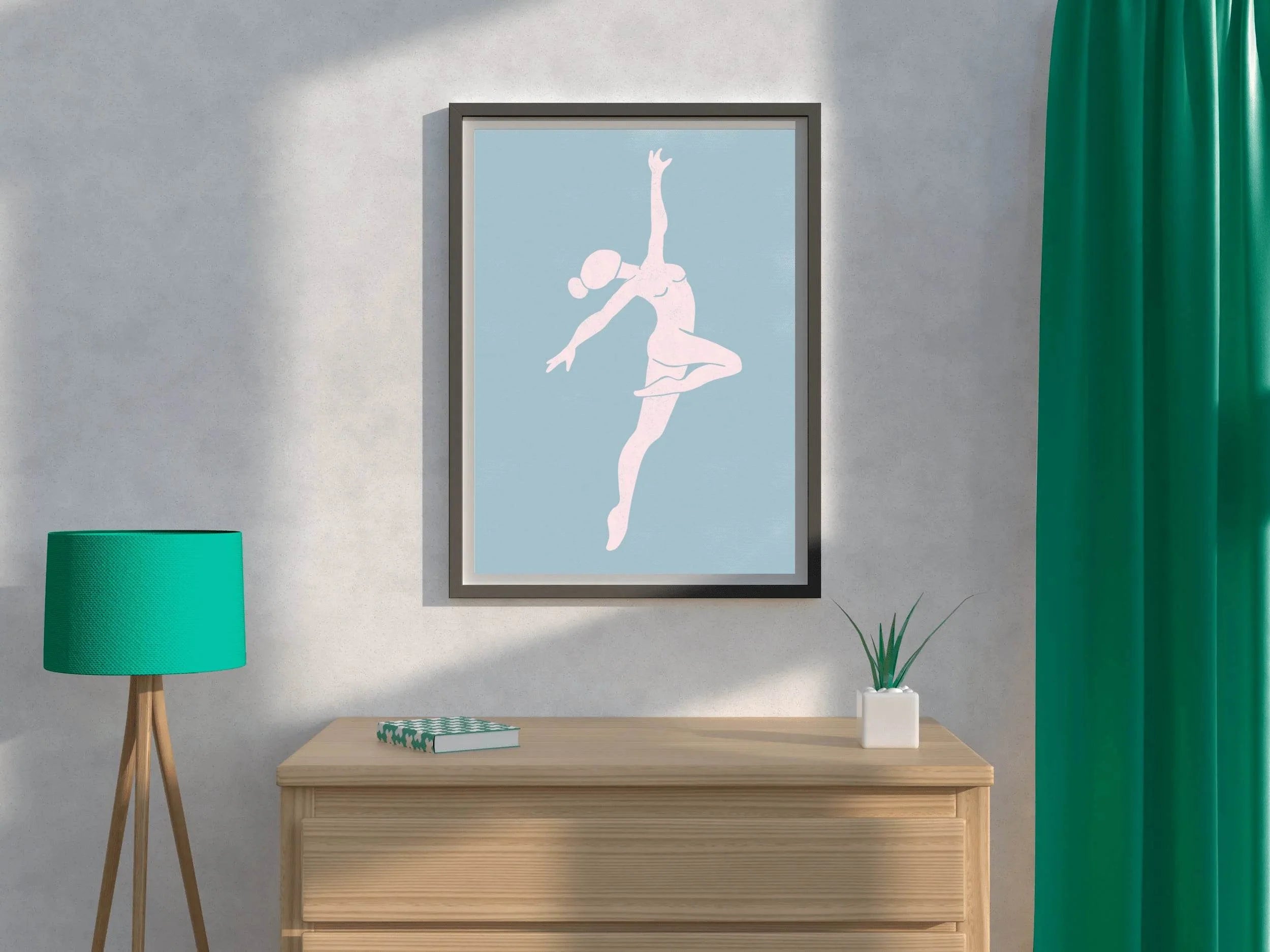 Women's Classical Dance Wall Art - beink online art store