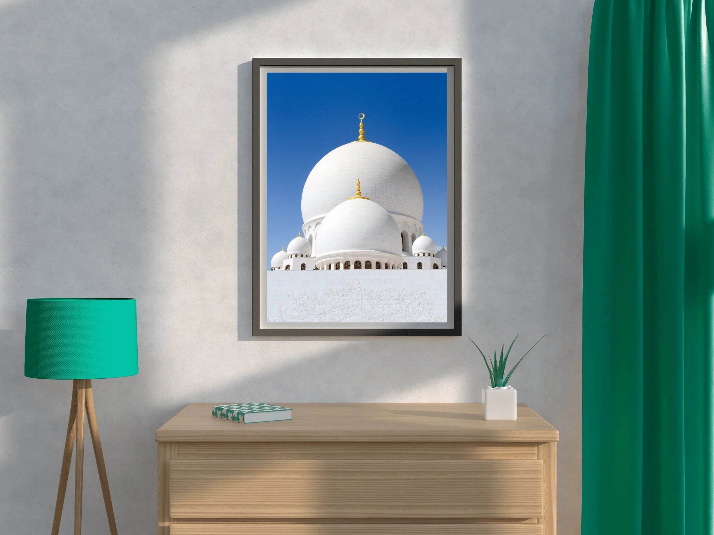 Golden Tipped Dome Wall Art - beink online art store