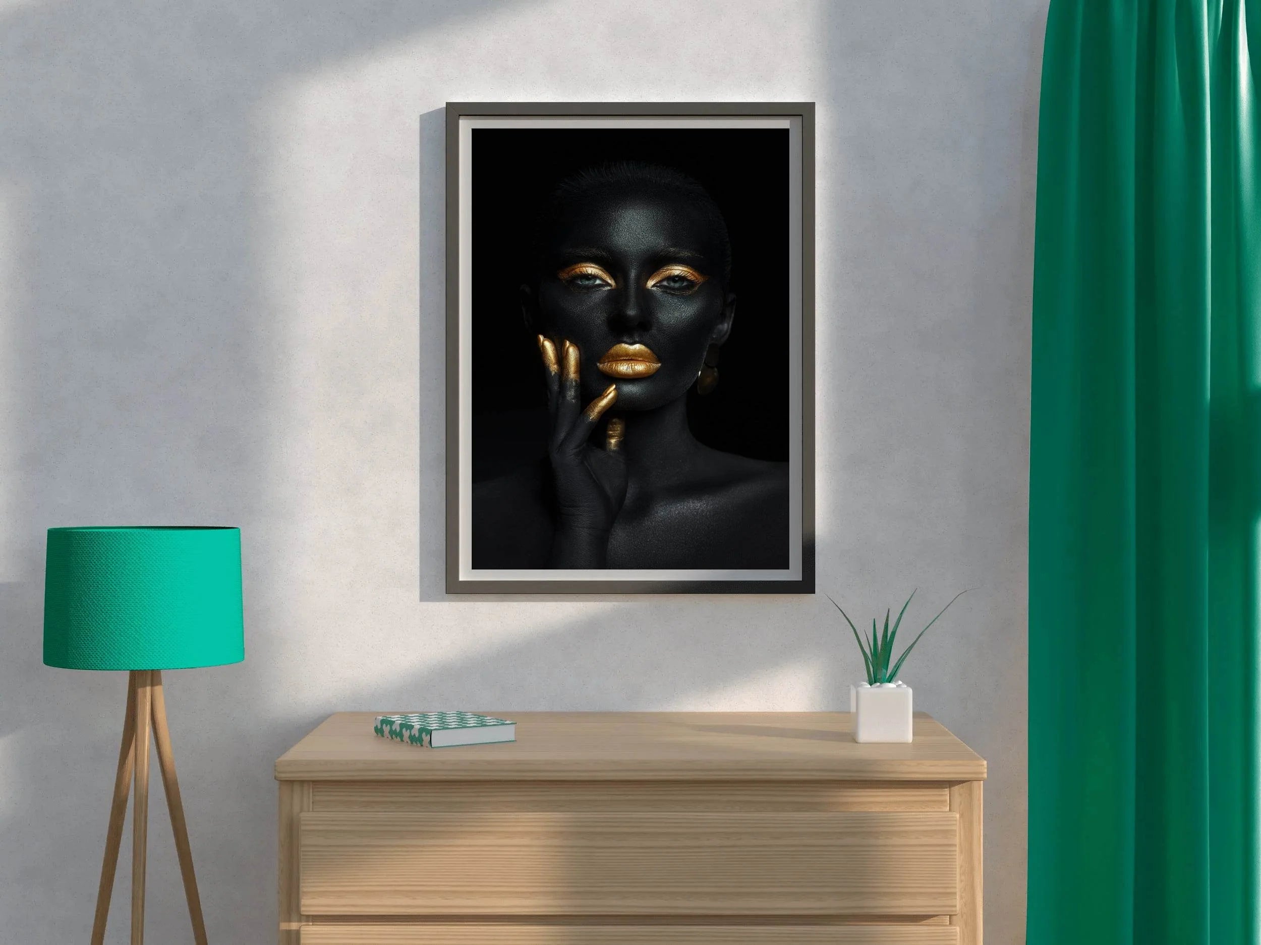 Women Painted Black & White Wall Art - beink online art store