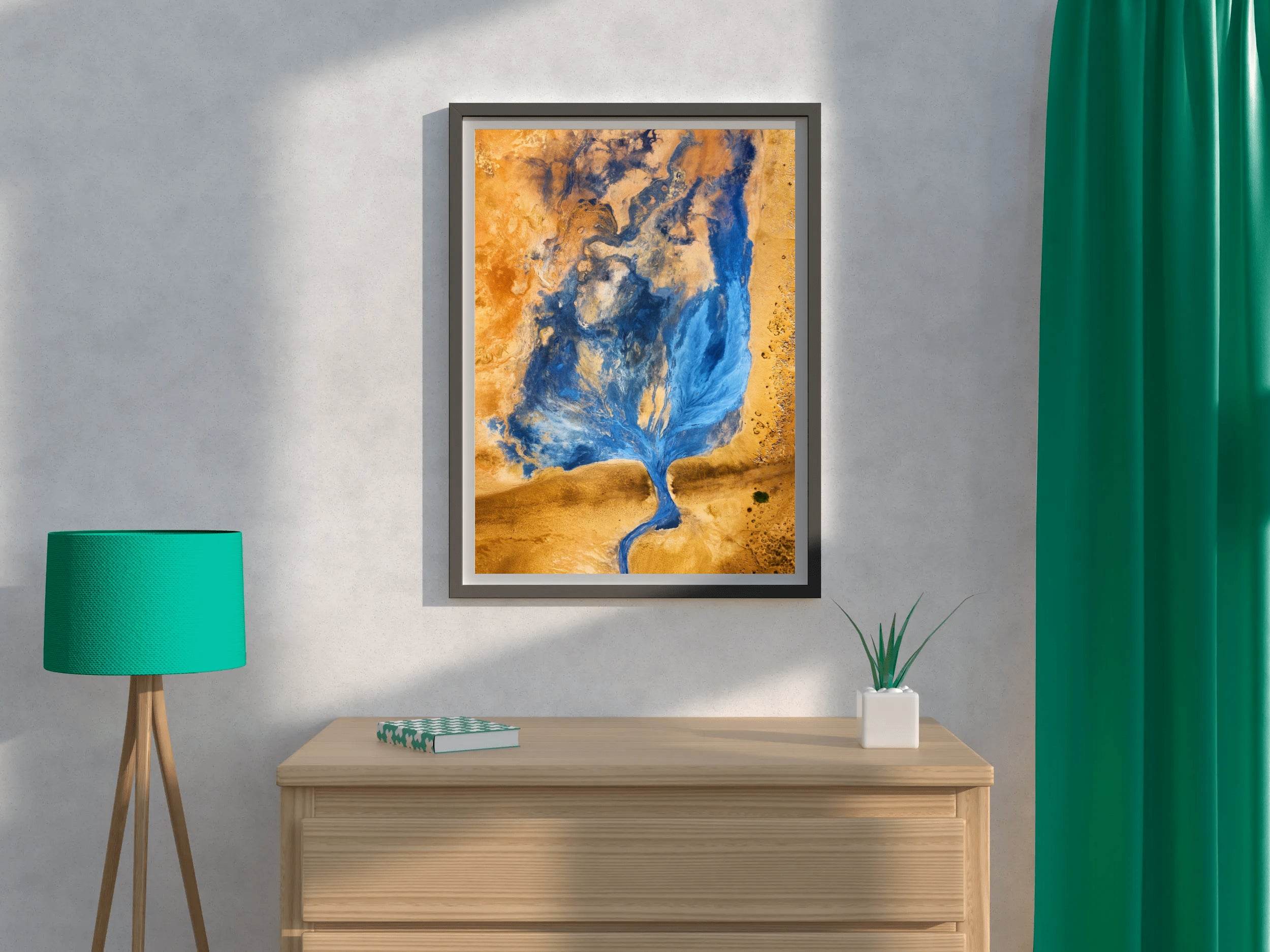 Where Desert Meets the Ocean Artwork - beink online art store
