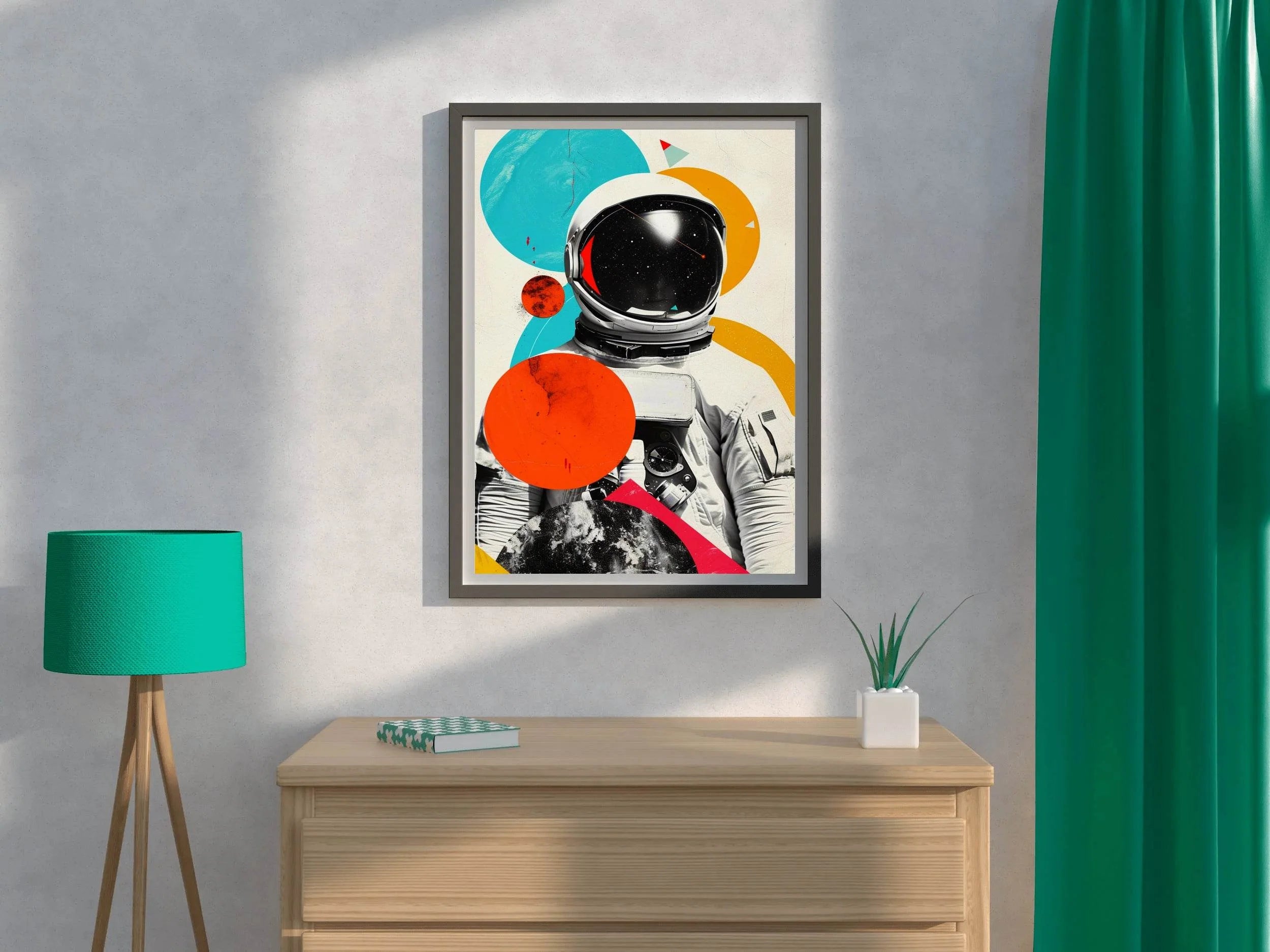 Astronaut Canvas Print Artwork - beink online art store