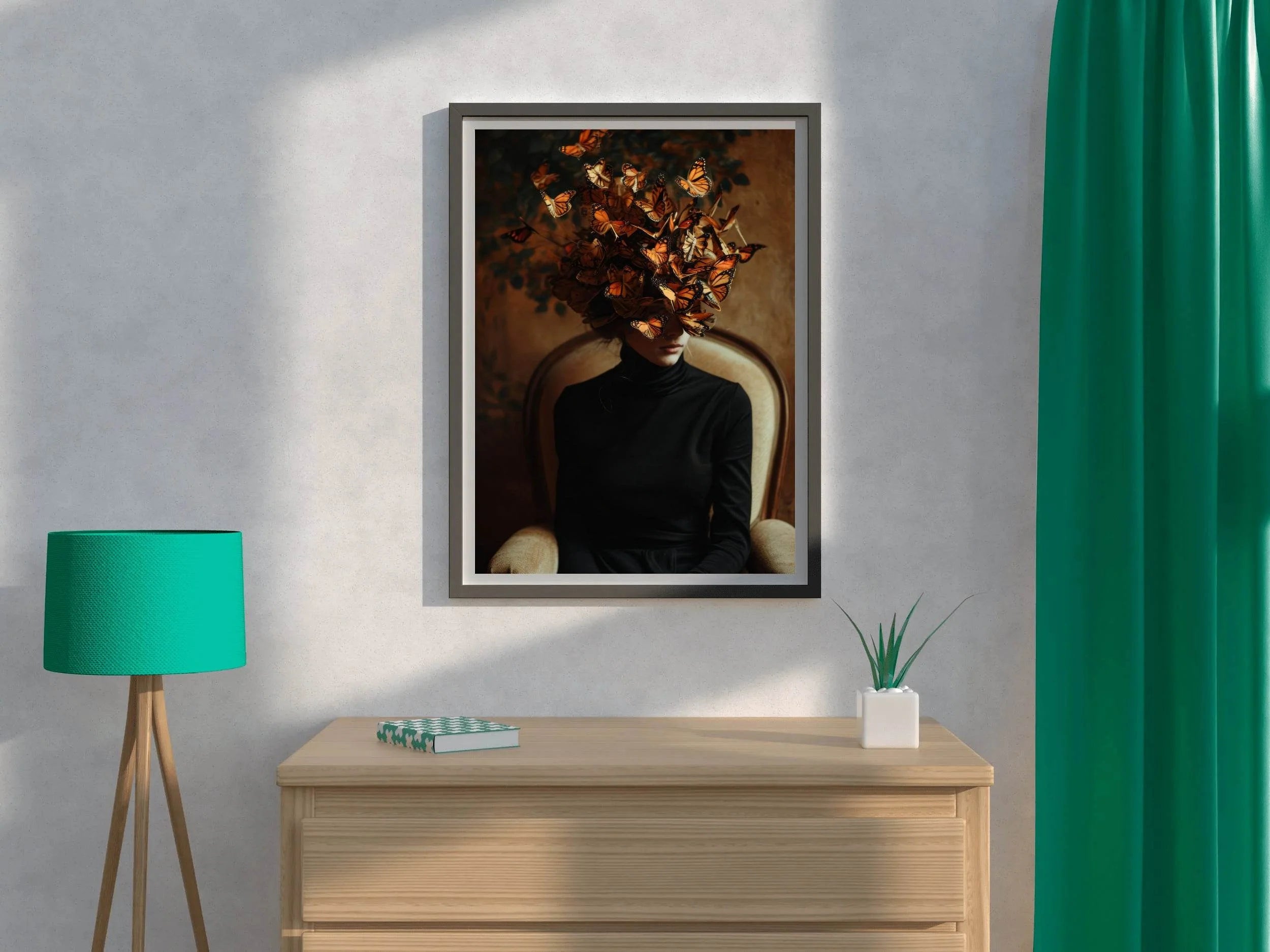 The Butterfly Mind Of People Wall Art - beink online art store