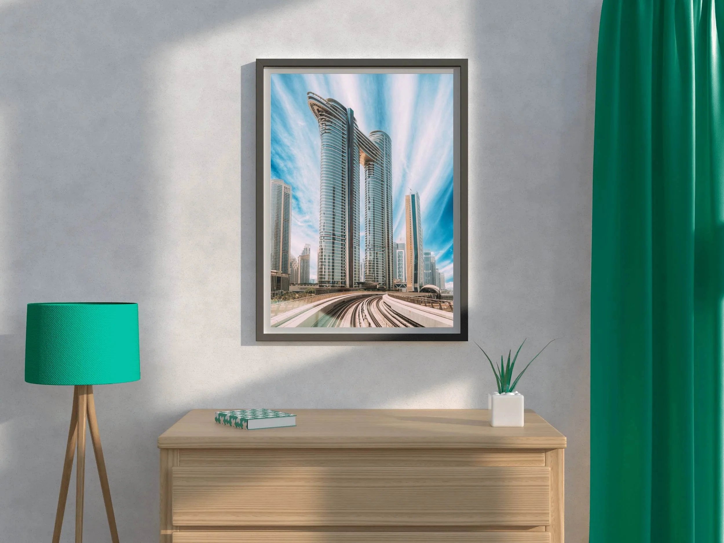 Marvels of Dubai Skyline Wall Art - beink online art store