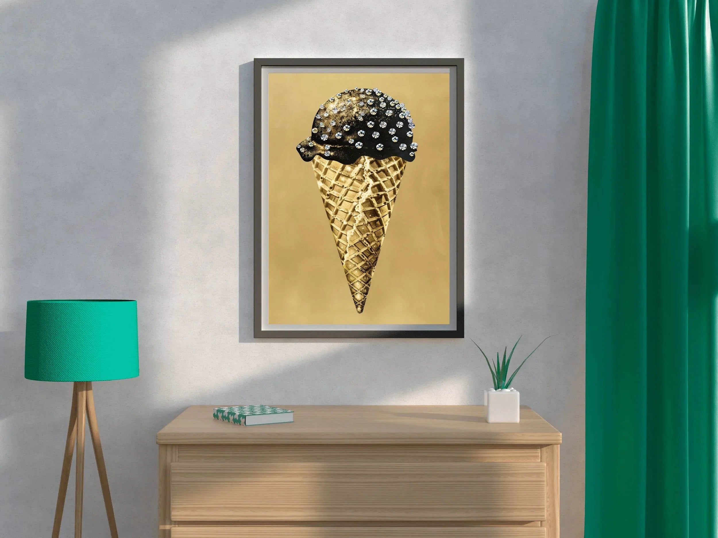A Diamond Cone Wall Art - beink online art store
