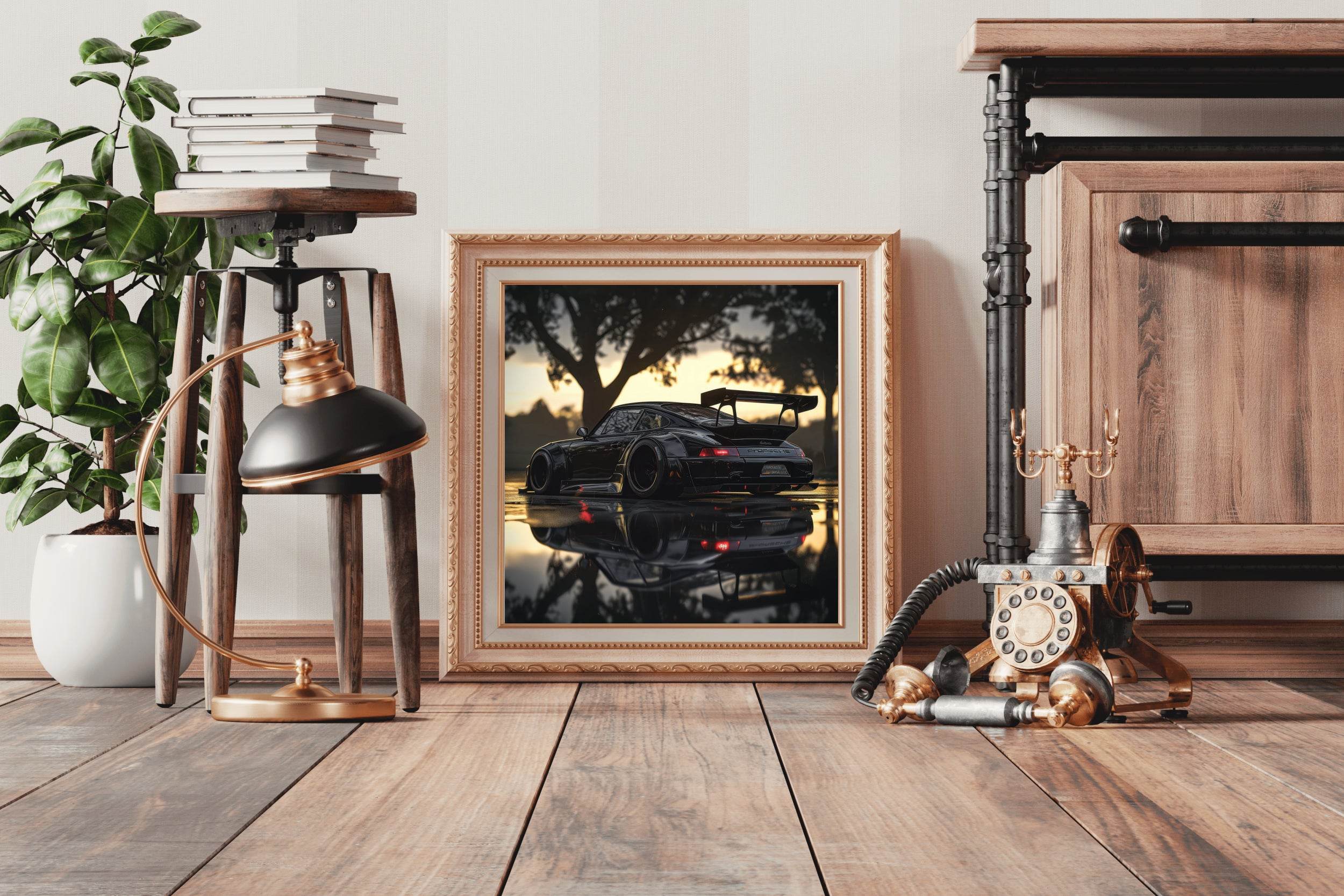 Porsche Personalized Wall Art - beink online art store