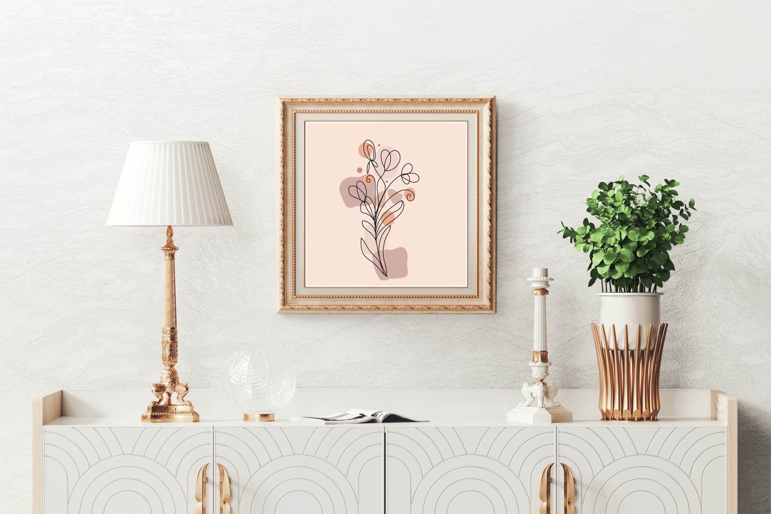 Spring Decorative Flower Wall Art - beink online art store